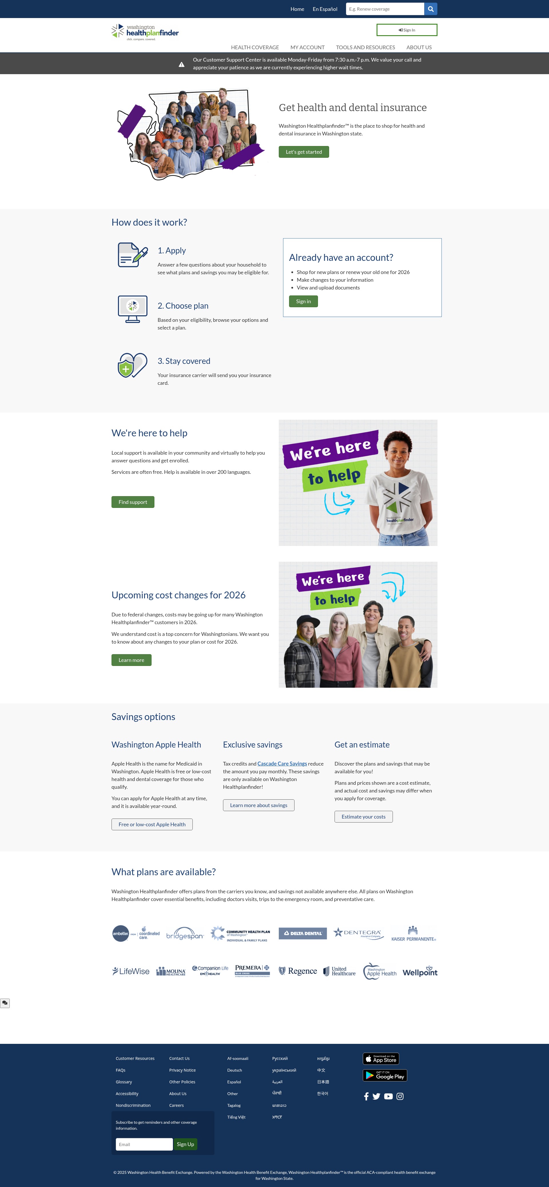 Landing Page