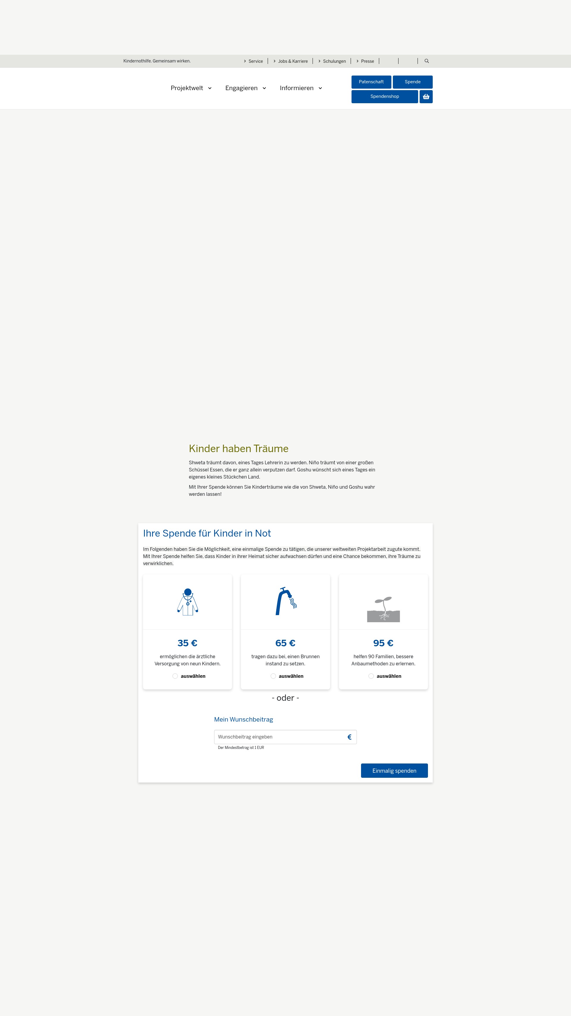 Landing Page