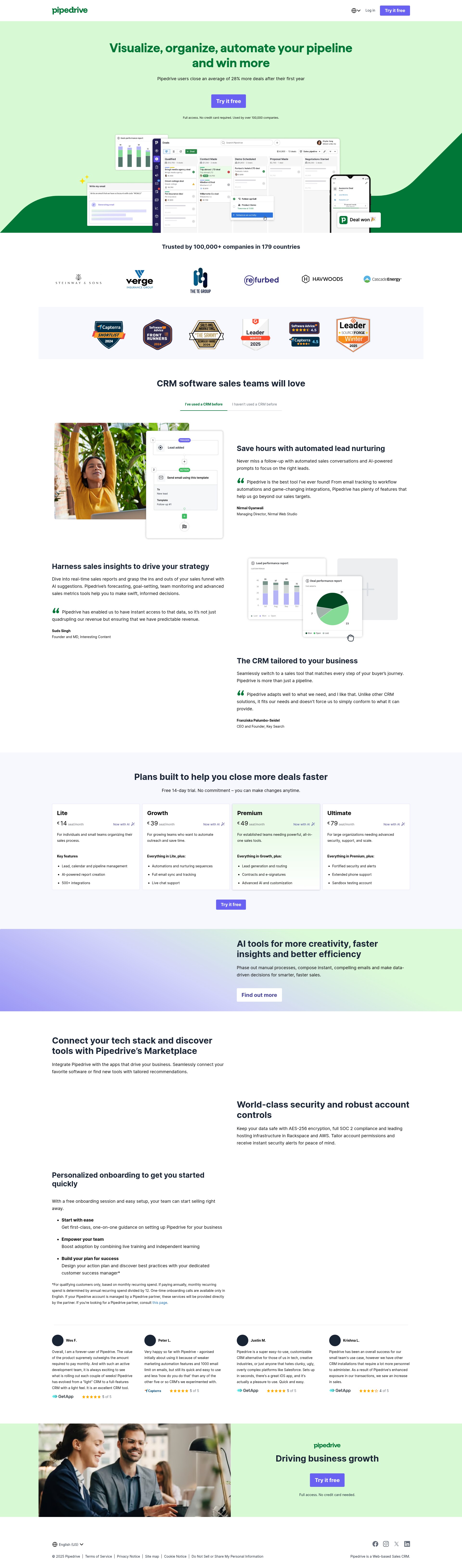 Landing Page