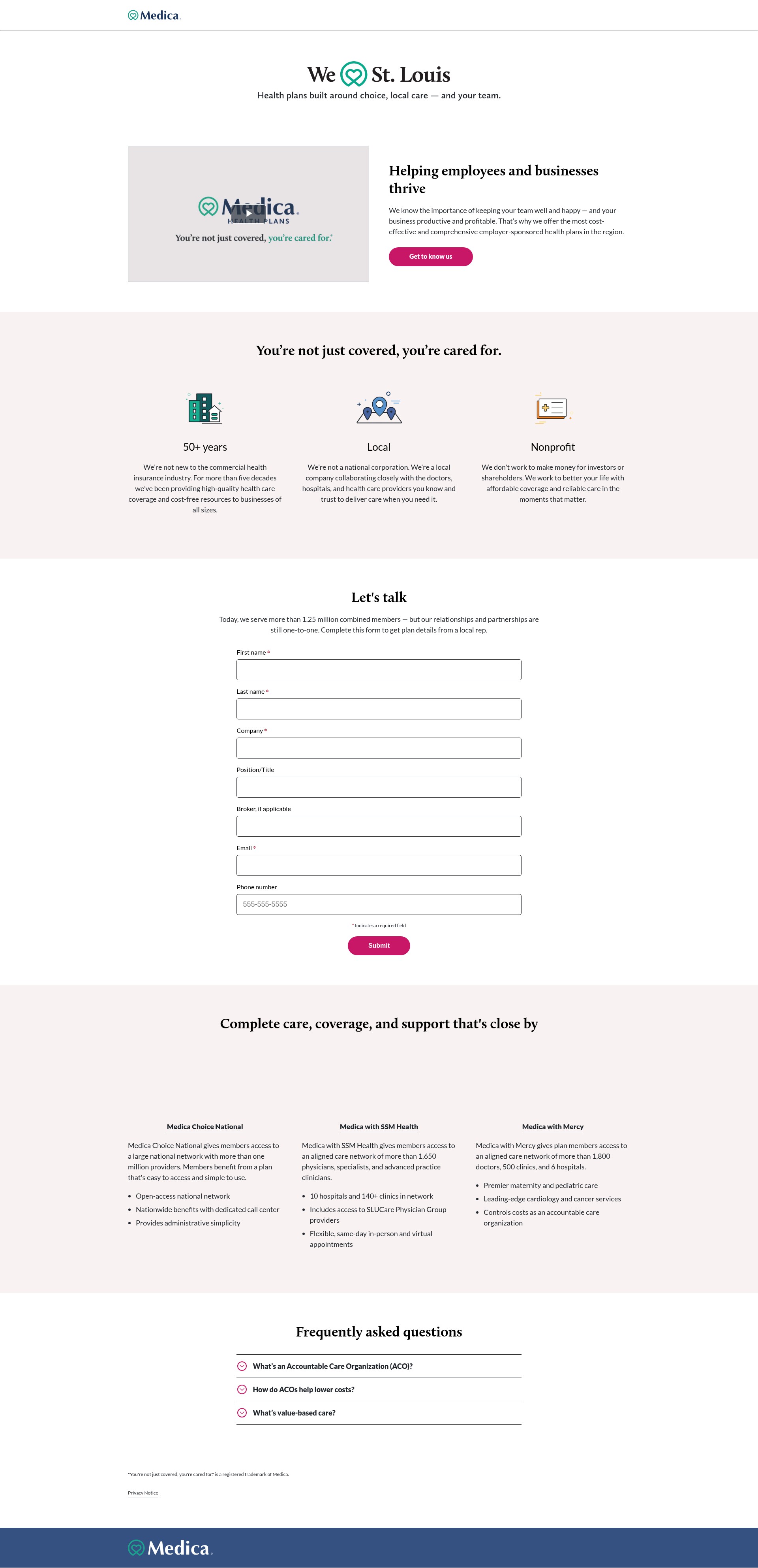 Landing Page