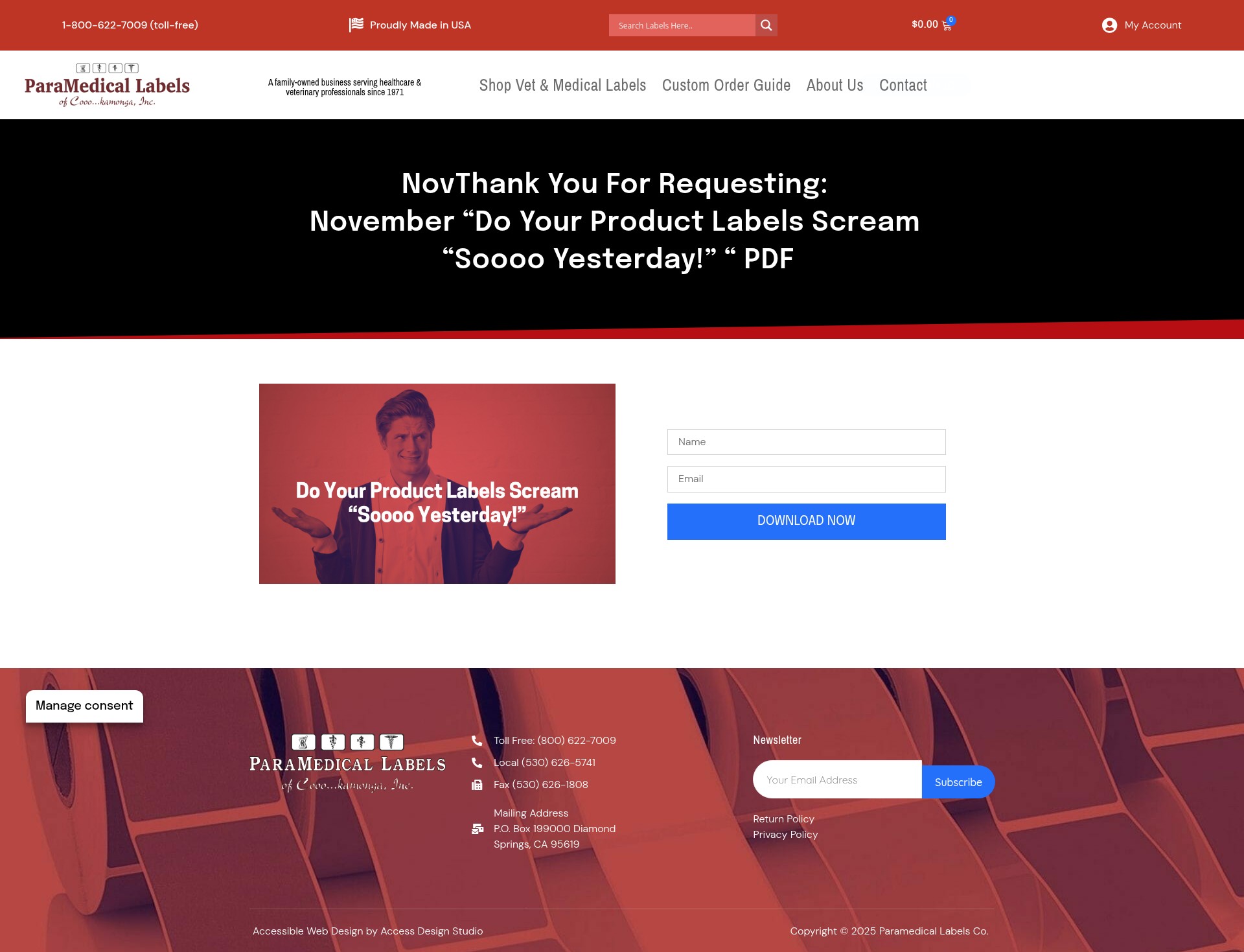 Landing Page