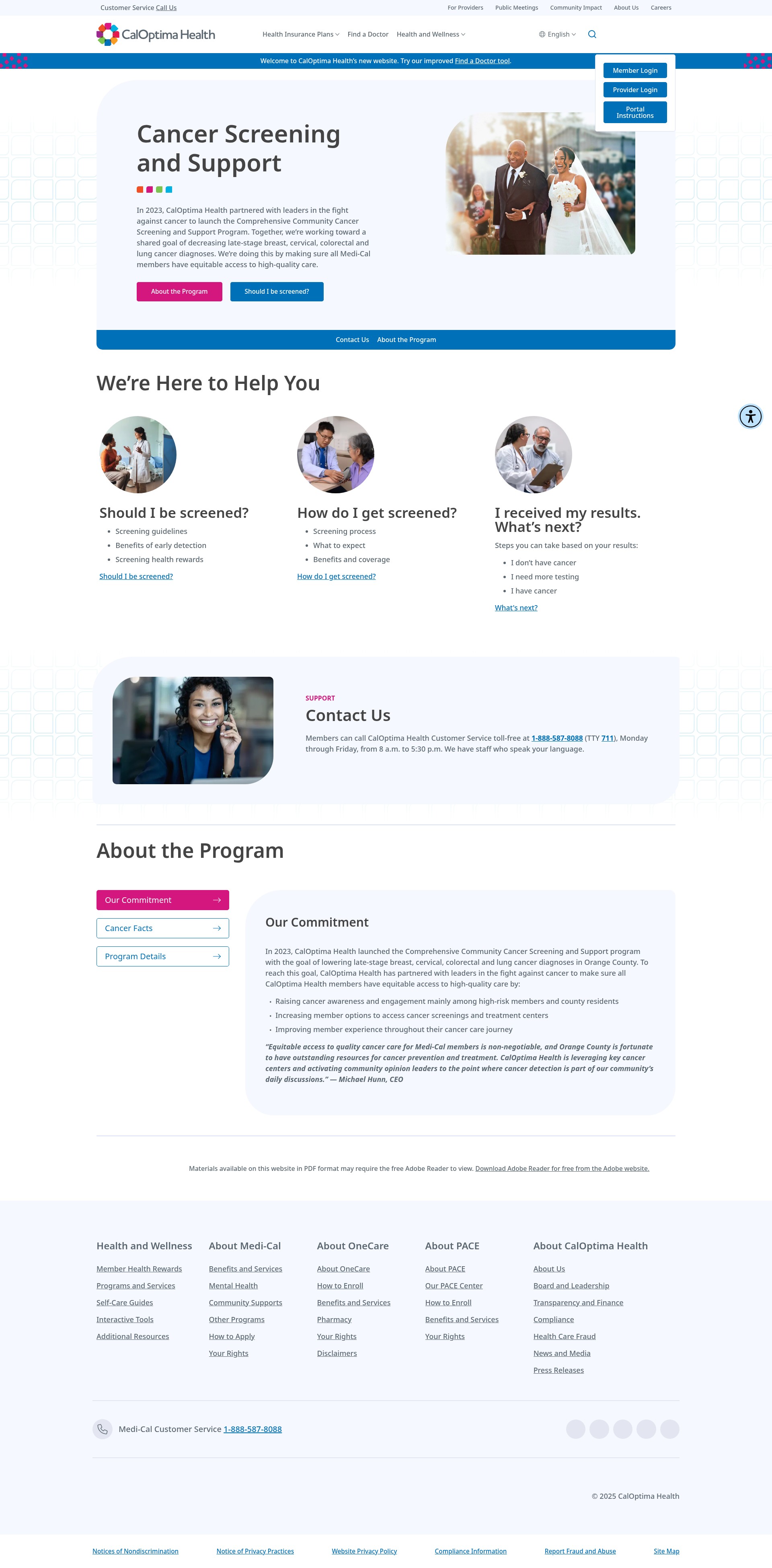 Landing Page