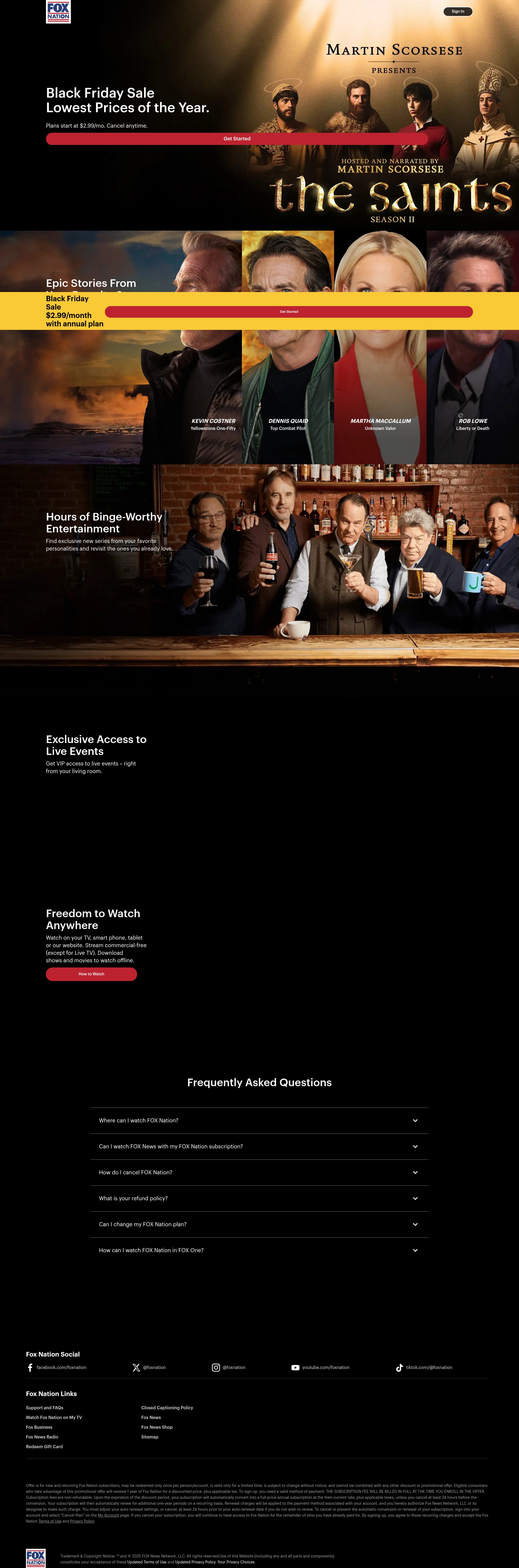 Landing Page