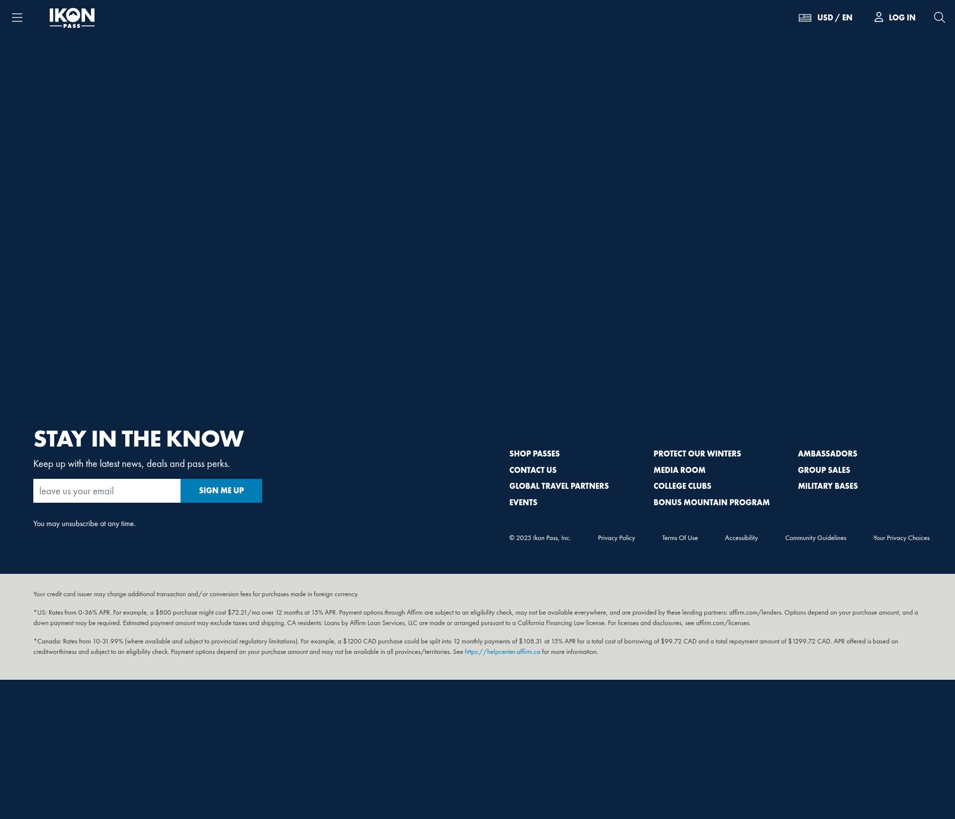 Landing Page