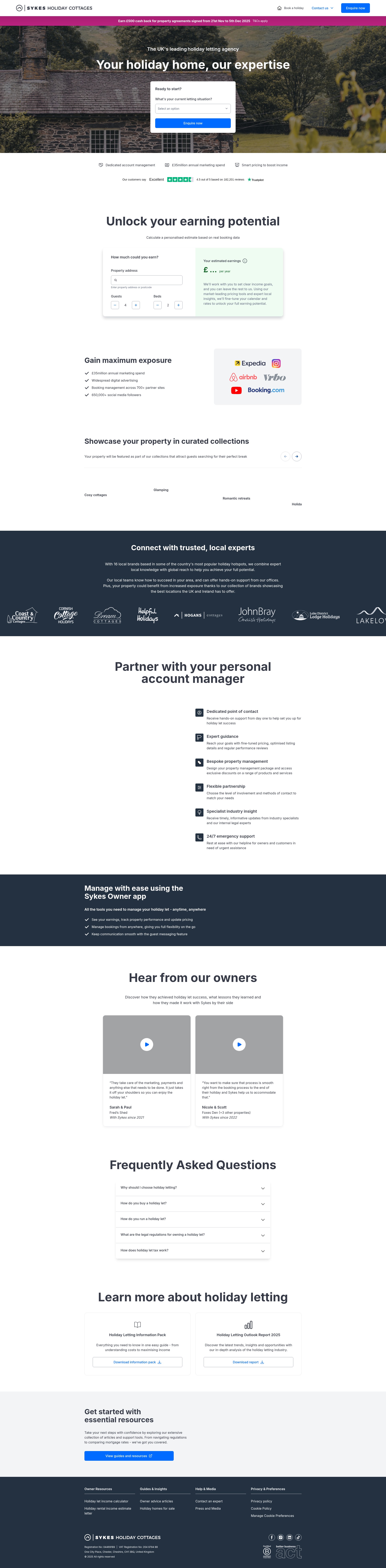 Landing Page