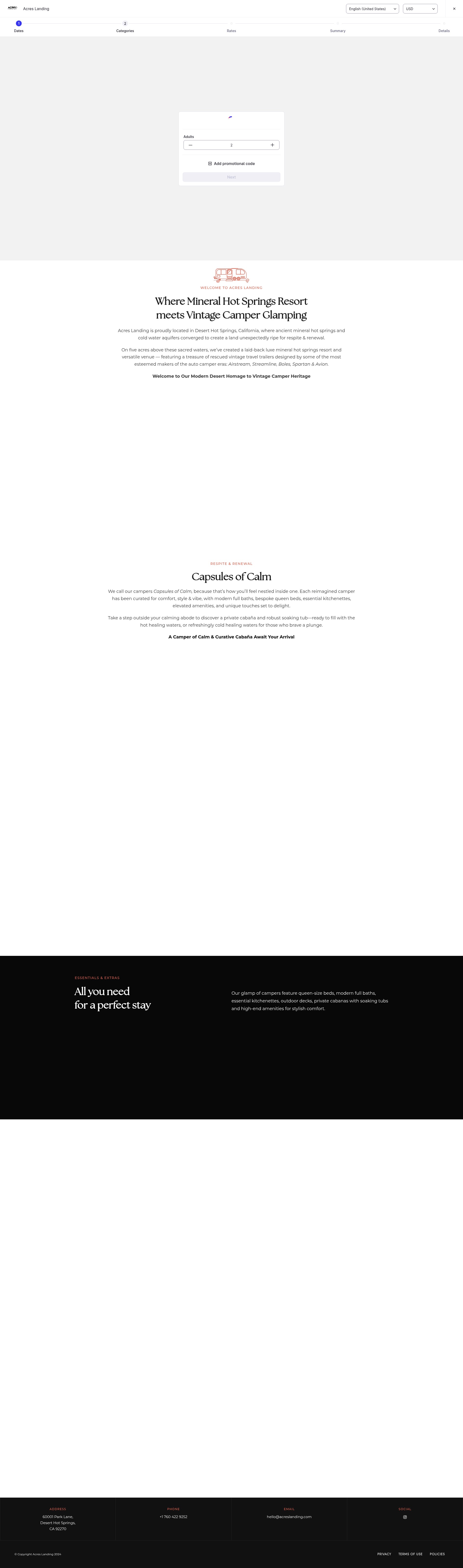 Landing Page