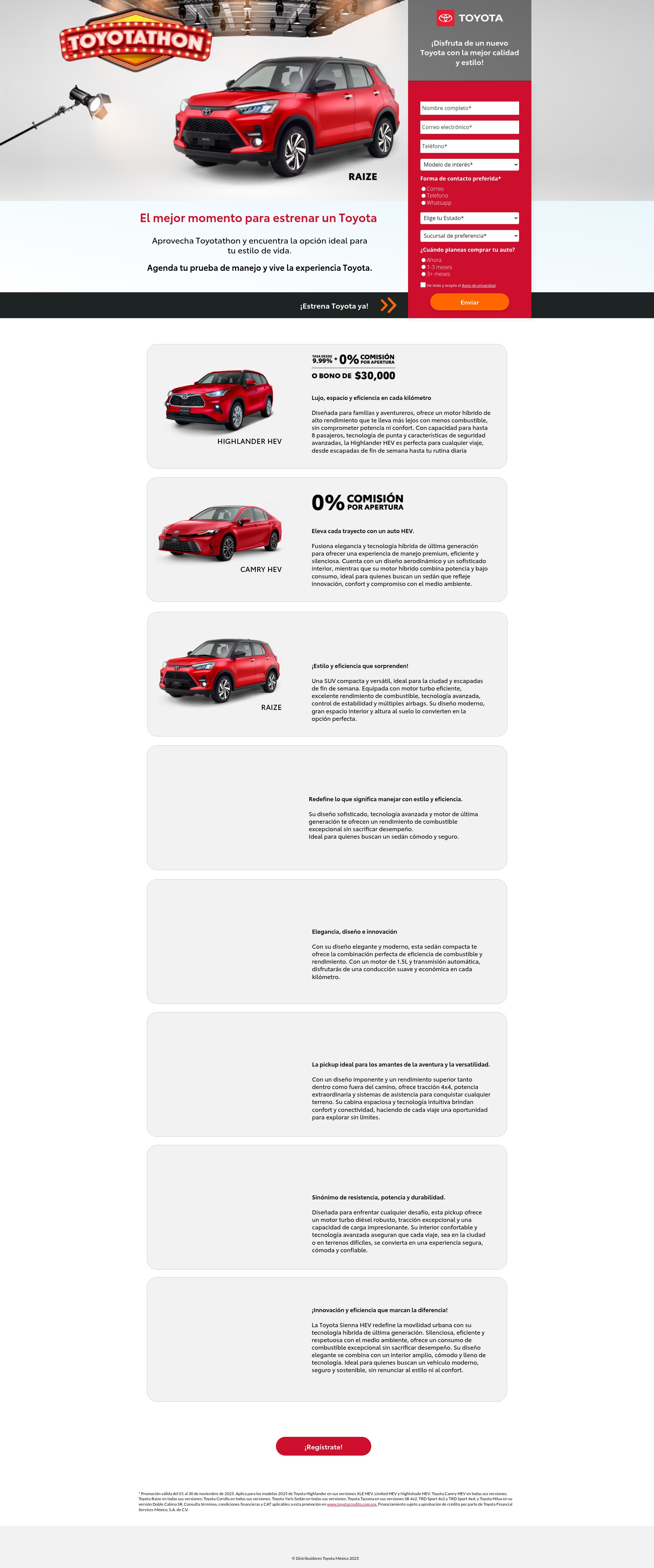 Landing Page