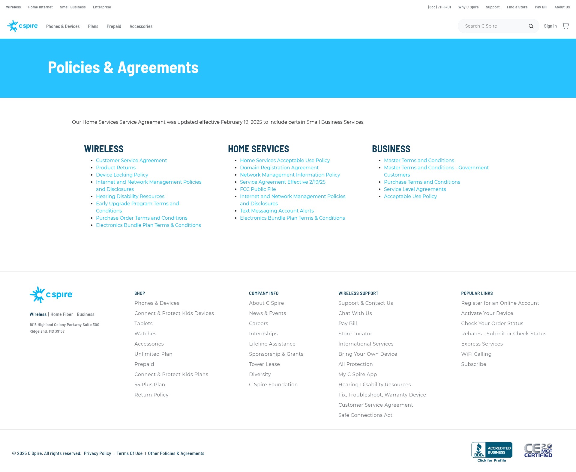 Landing Page