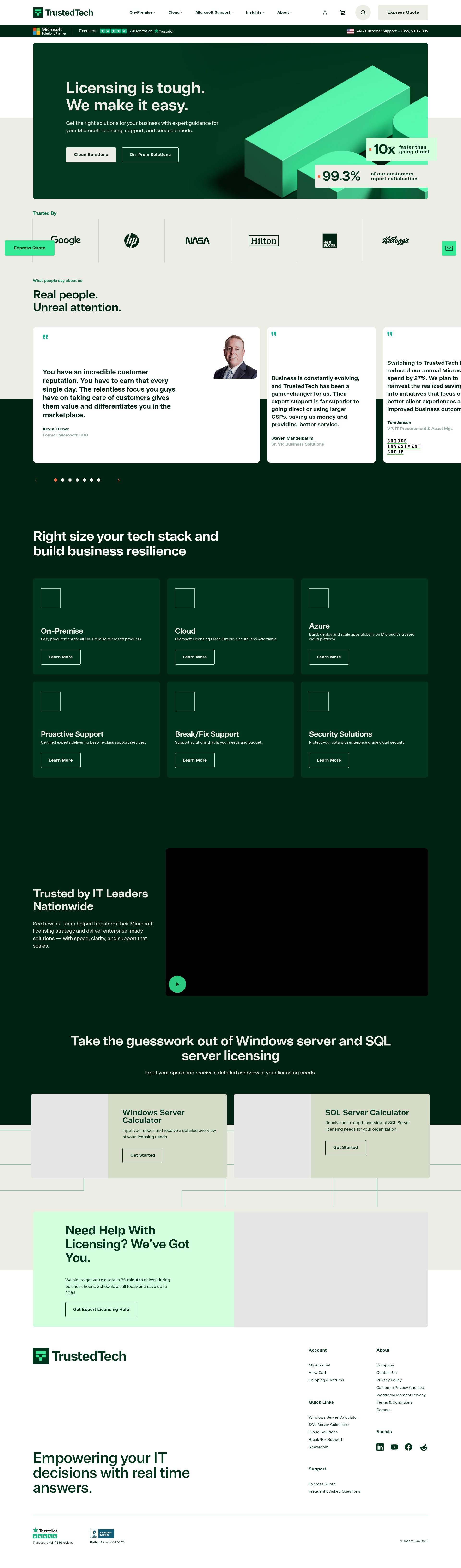 Landing Page