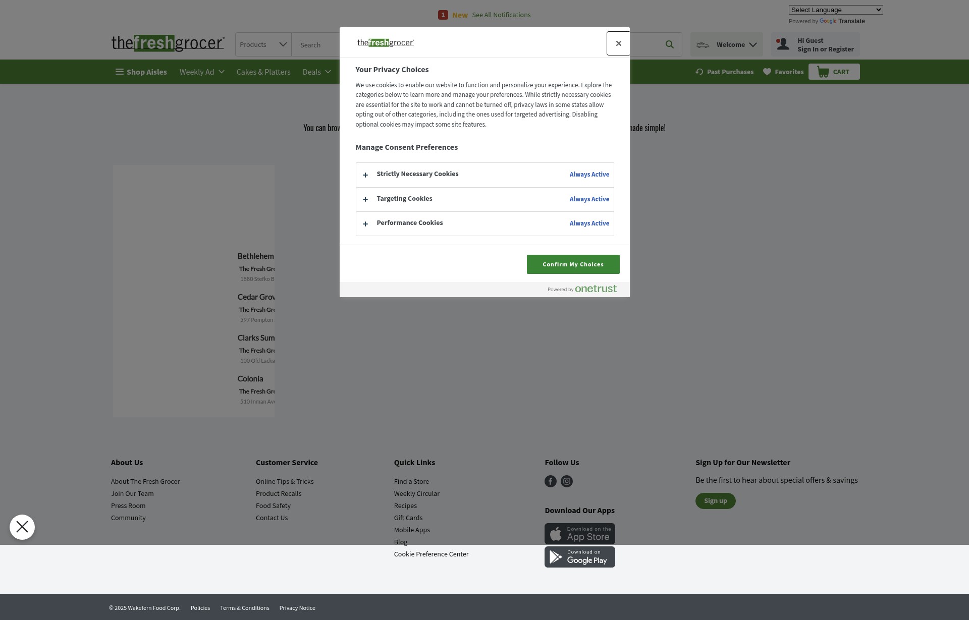 Landing Page