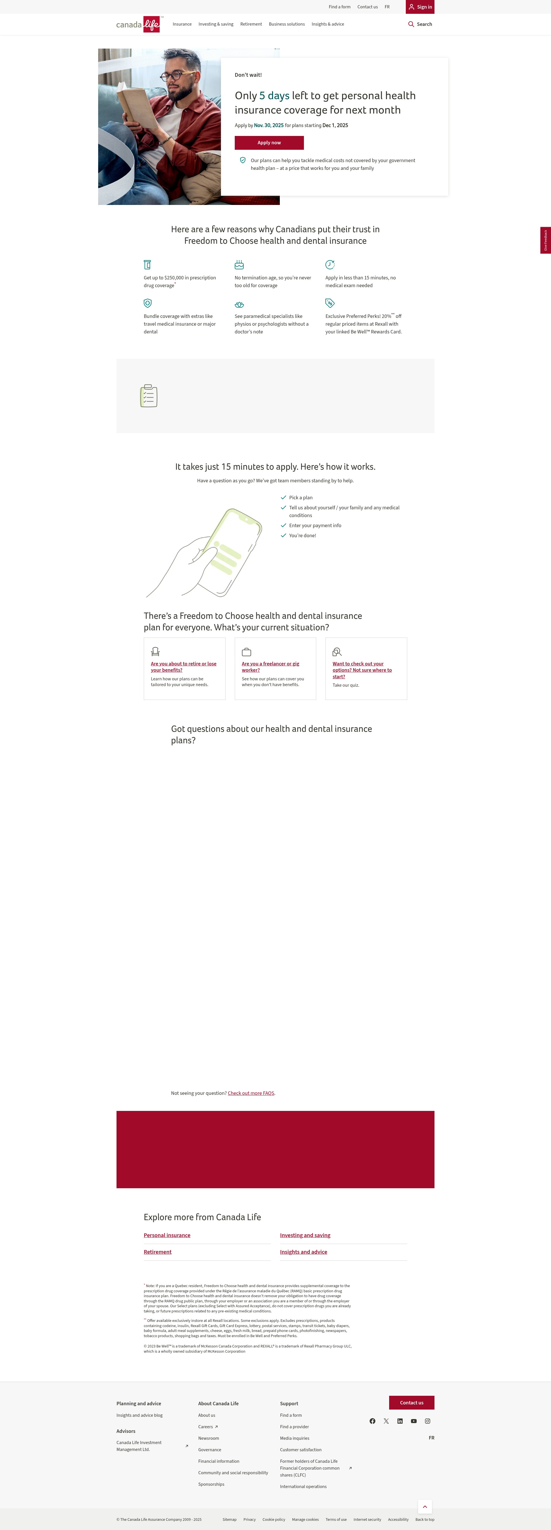 Landing Page