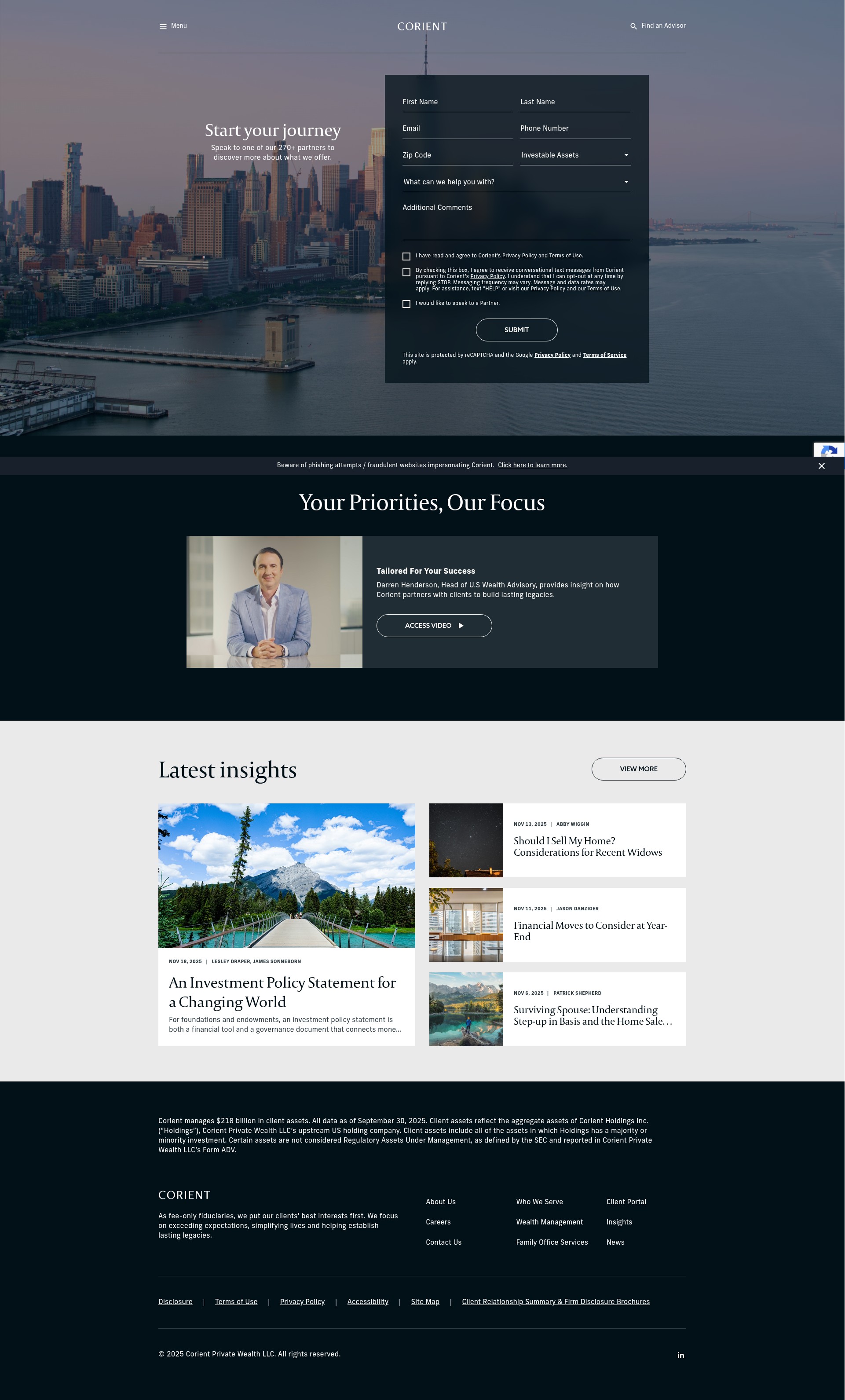 Landing Page