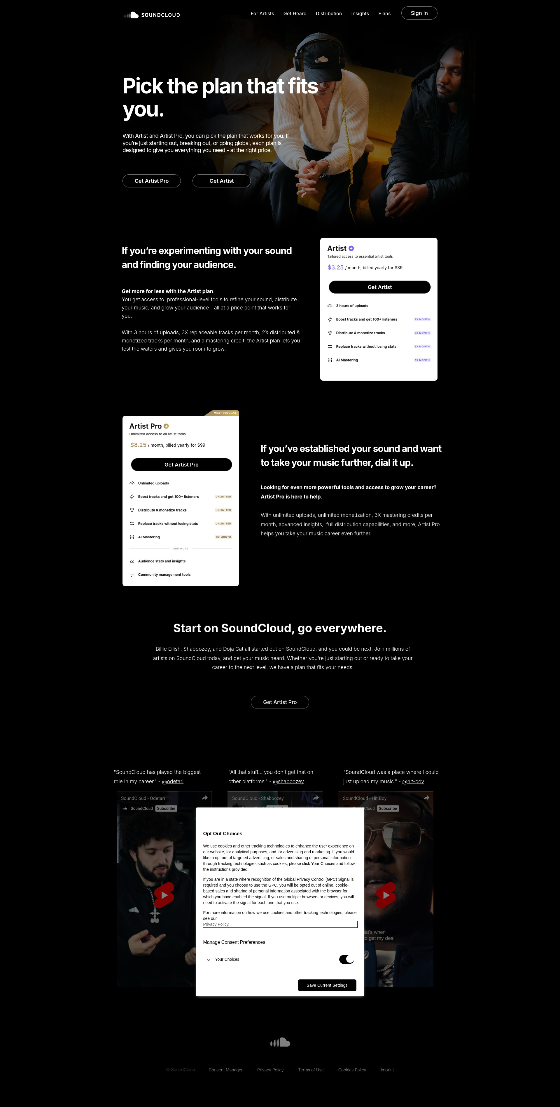 Landing Page