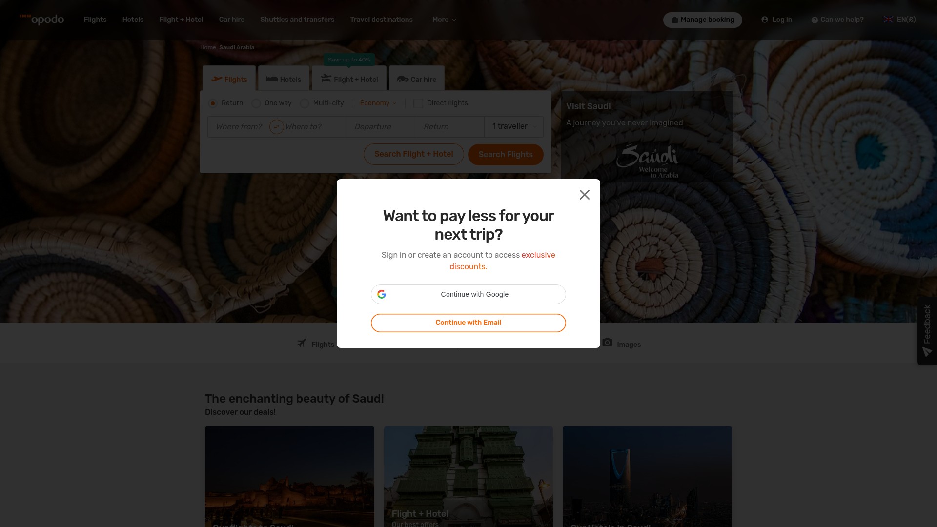 Landing Page