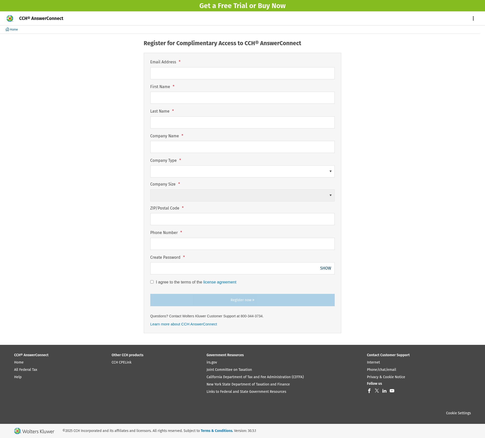 Landing Page