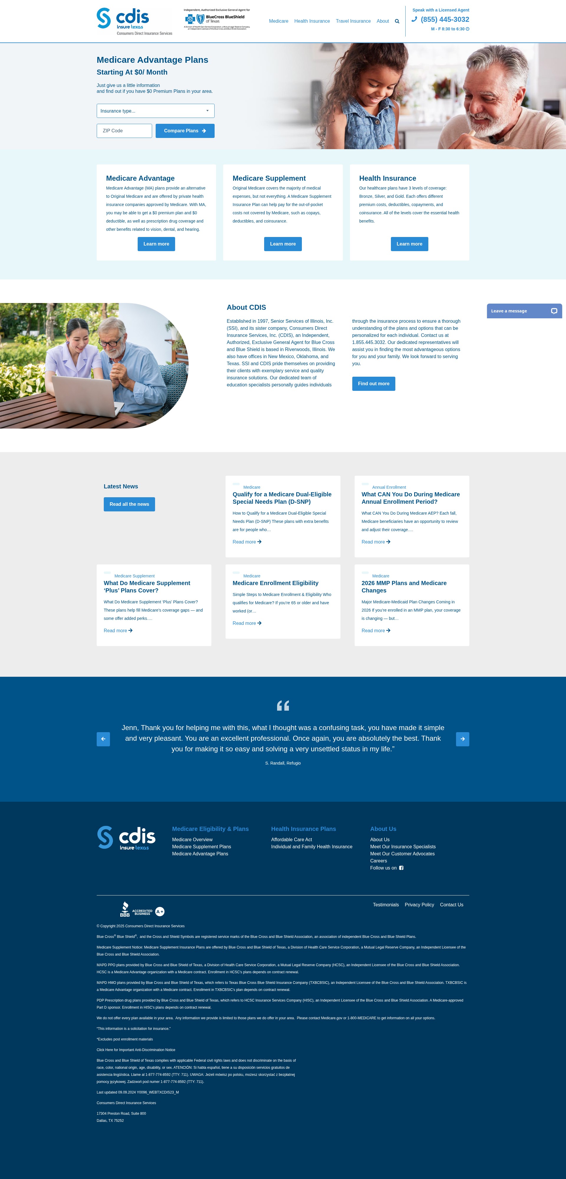 Landing Page