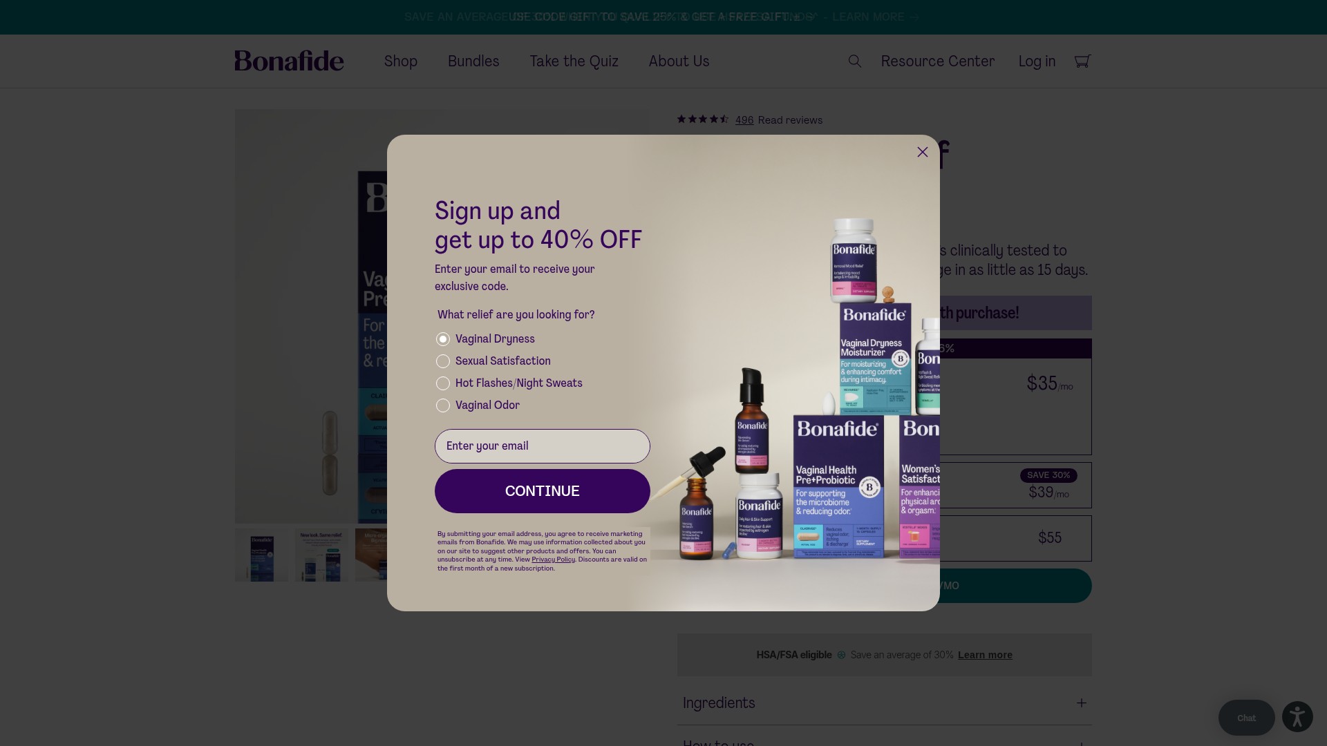 Landing Page