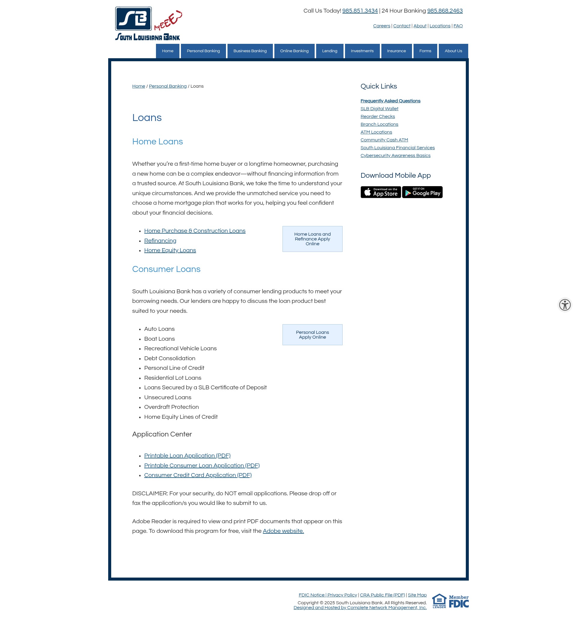 Landing Page