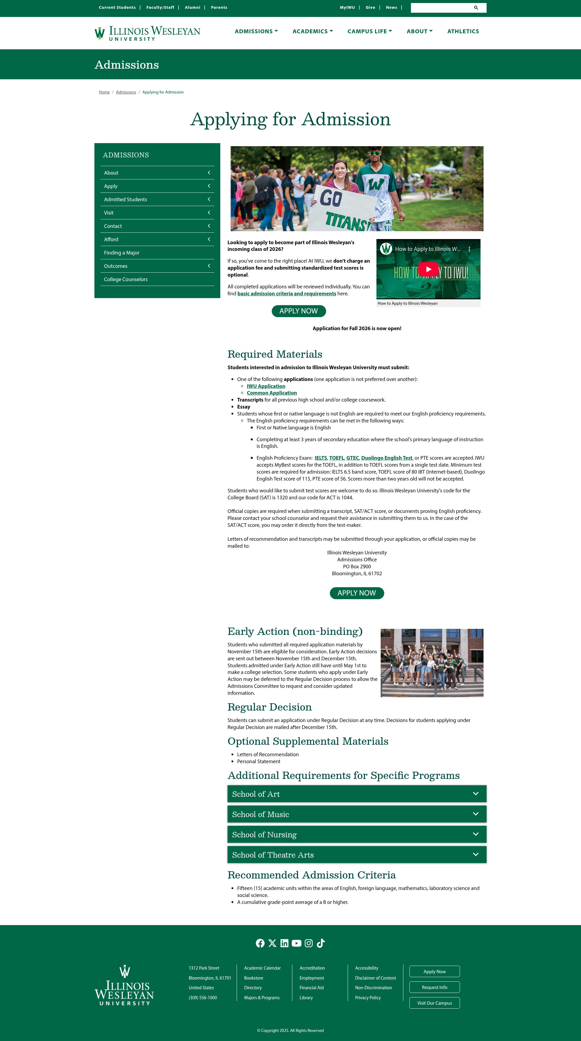 Landing Page