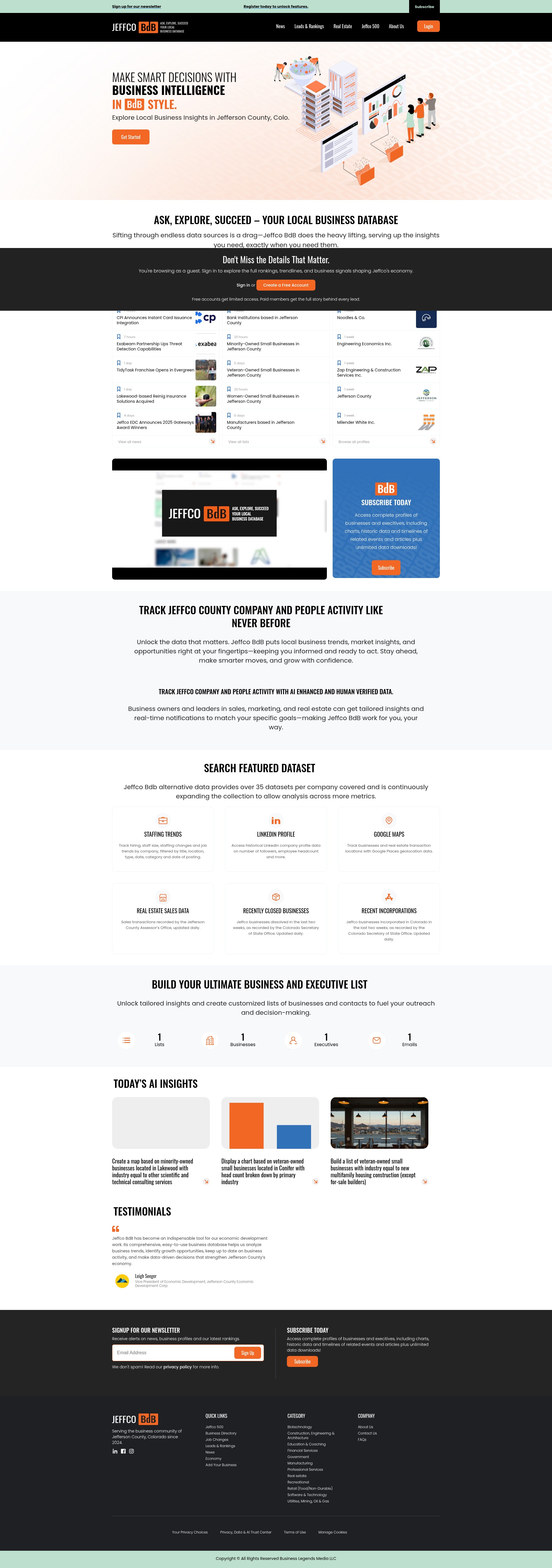 Landing Page