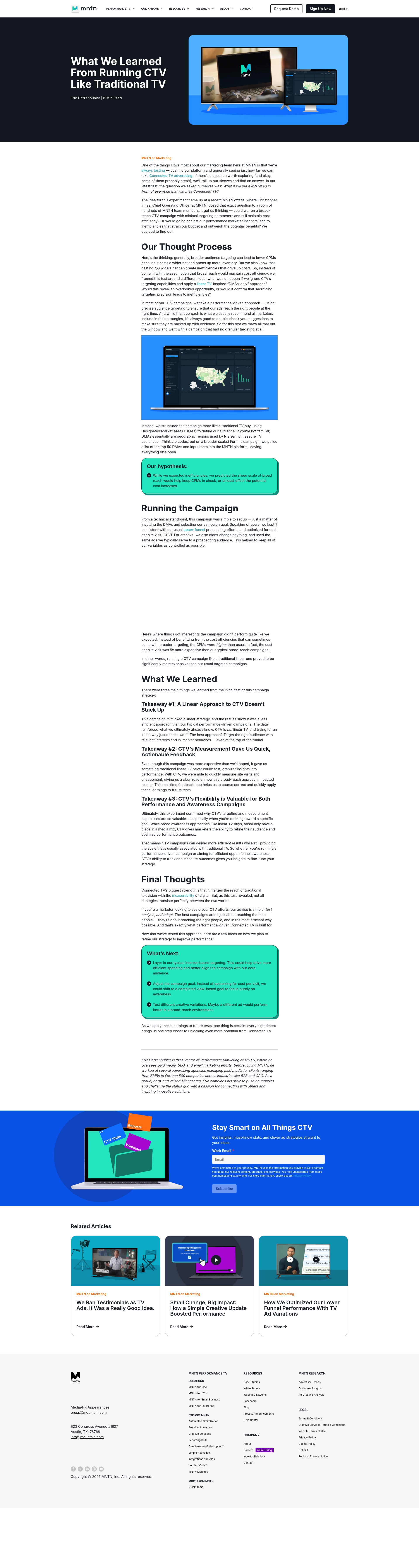 Landing Page