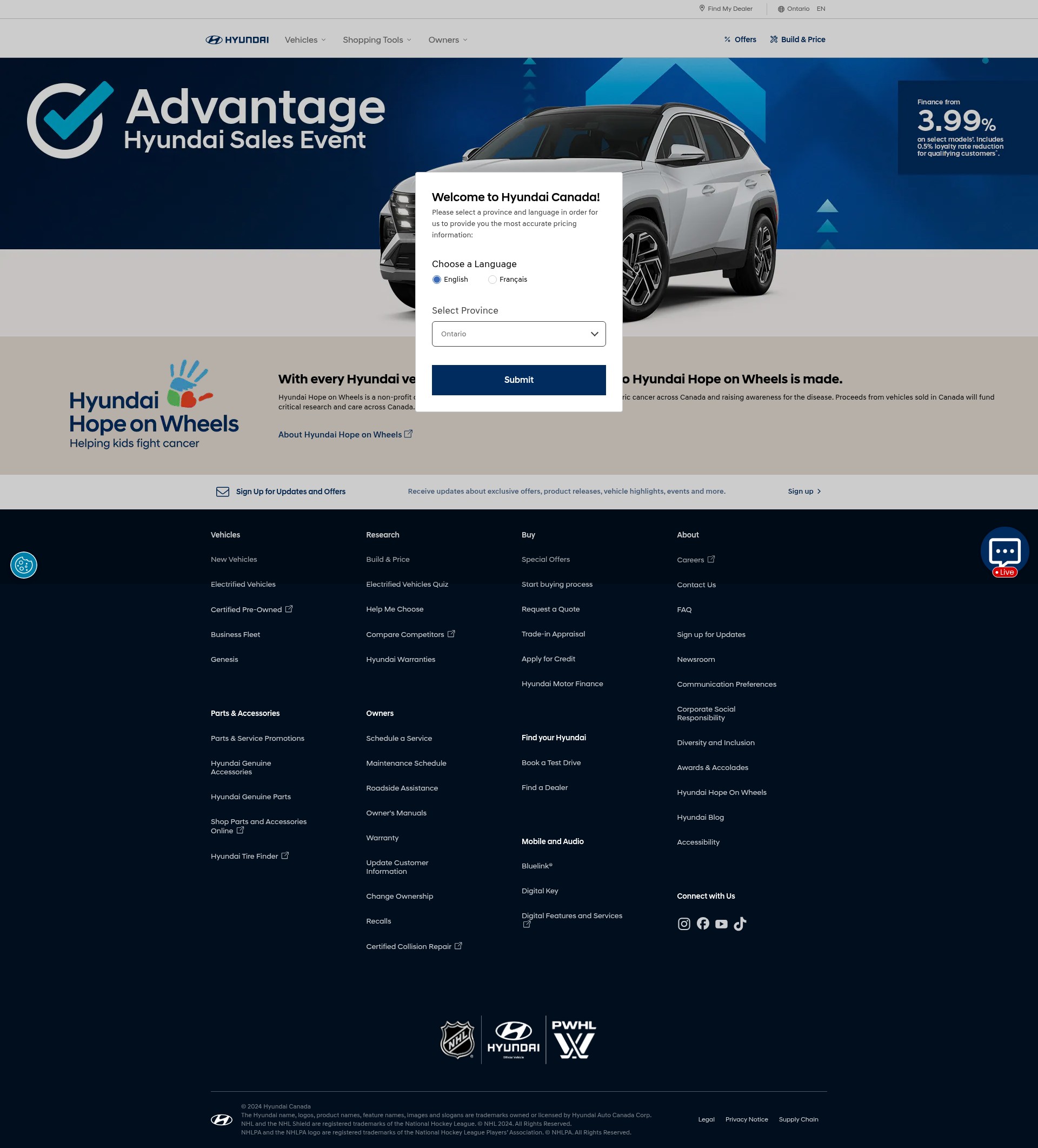 Landing Page