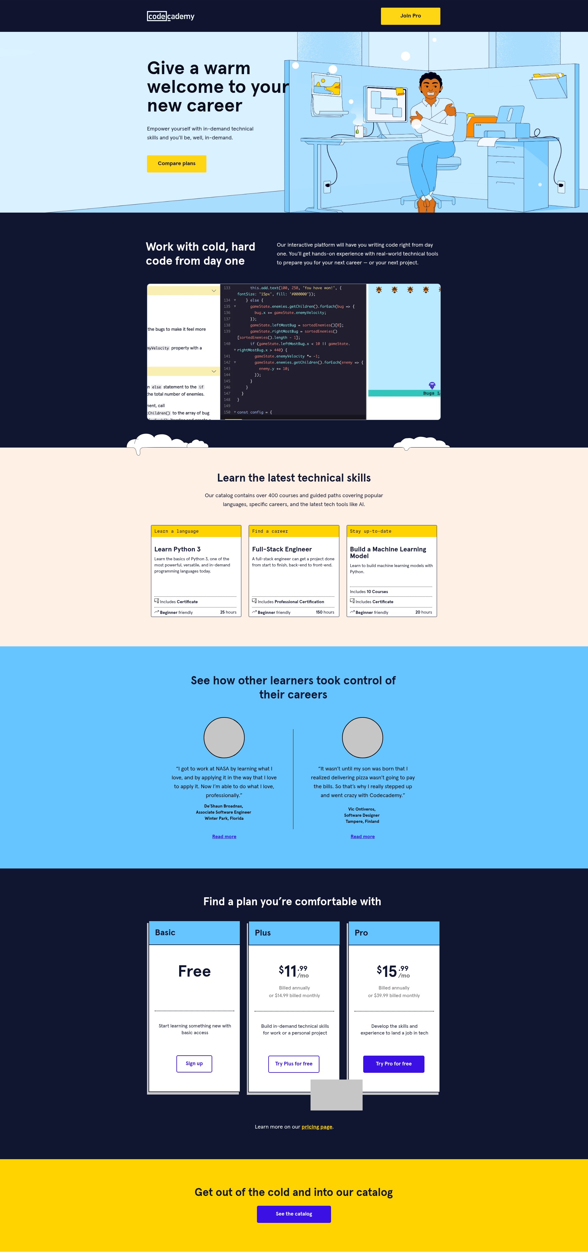 Landing Page