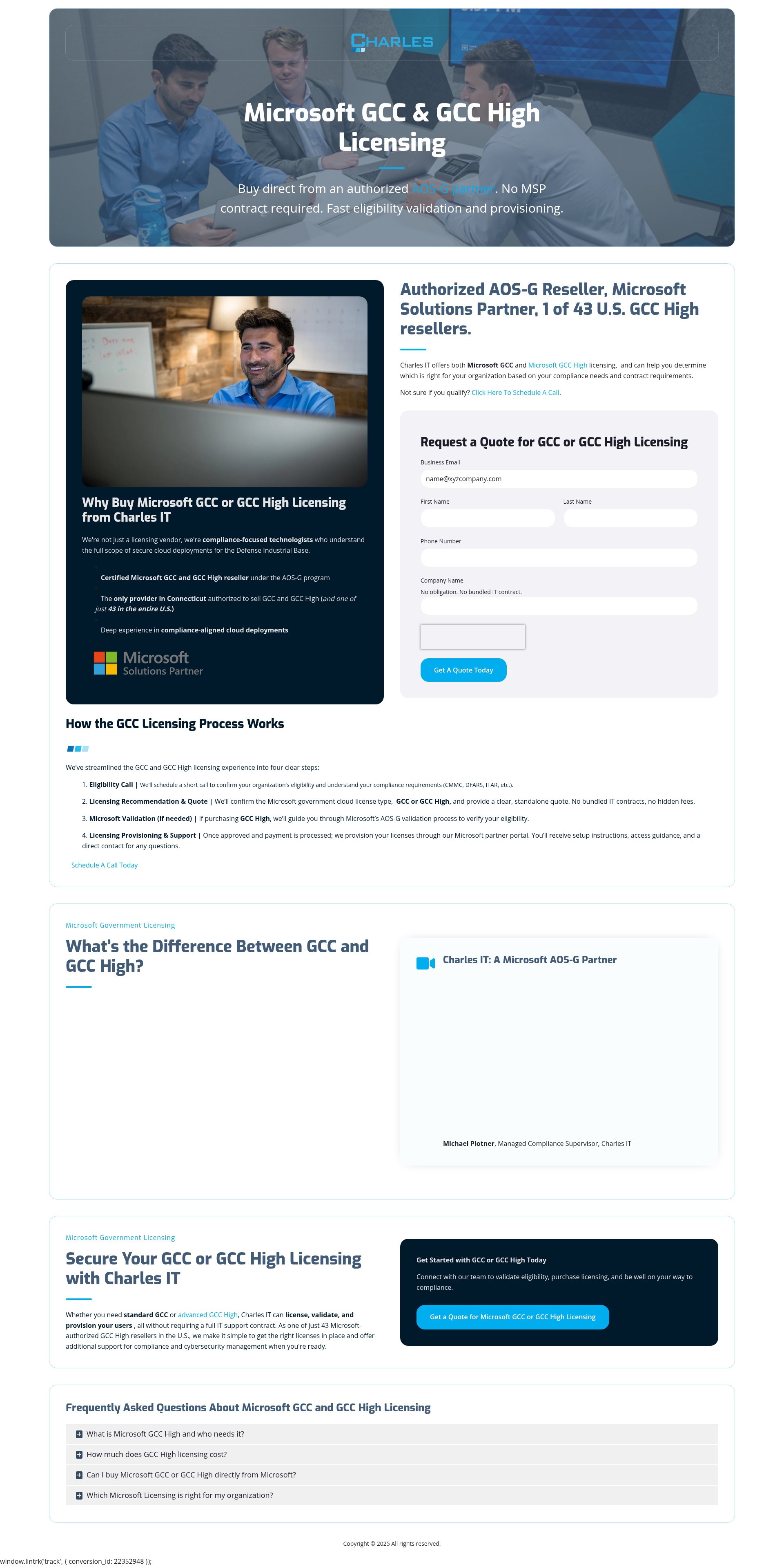 Landing Page