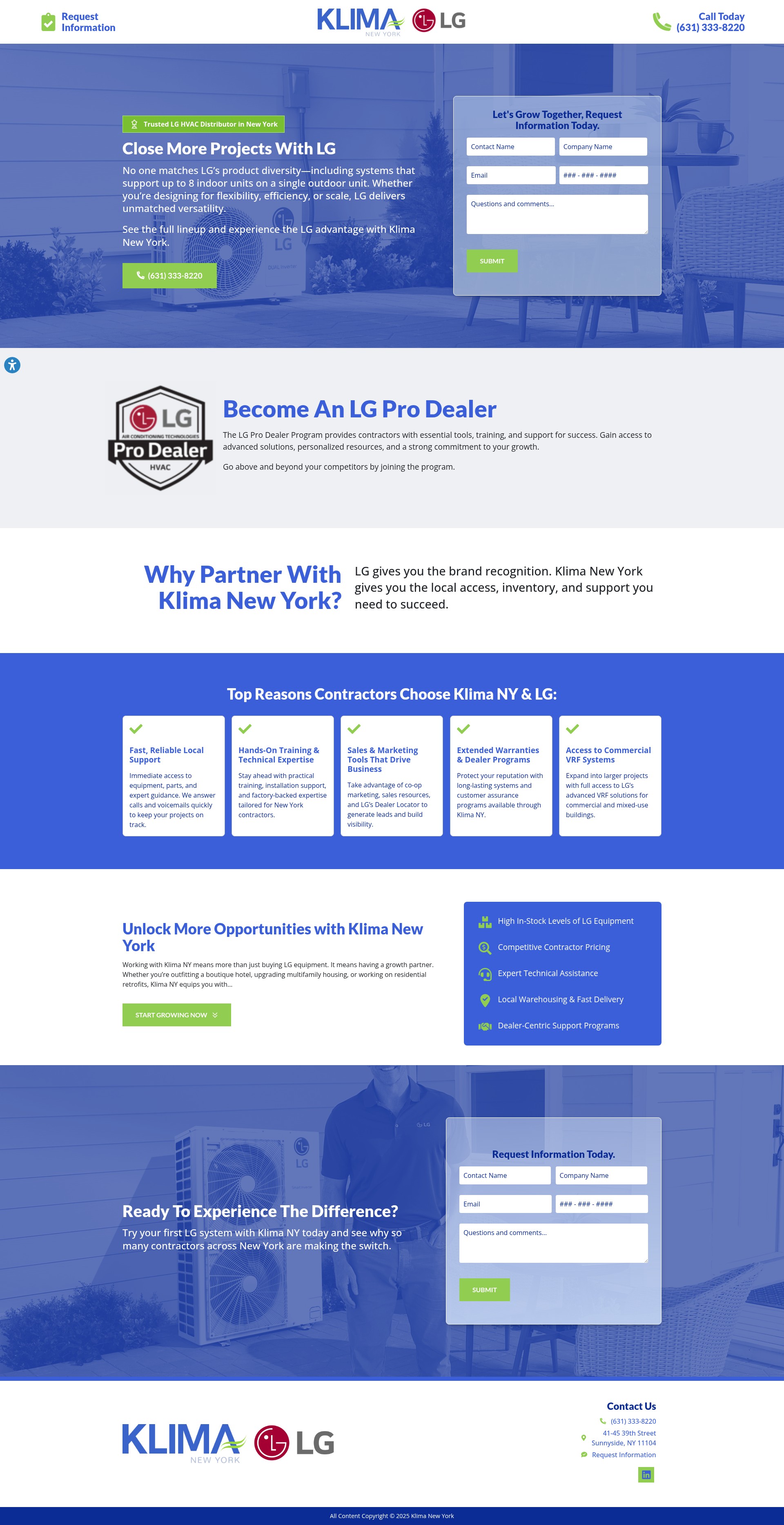 Landing Page