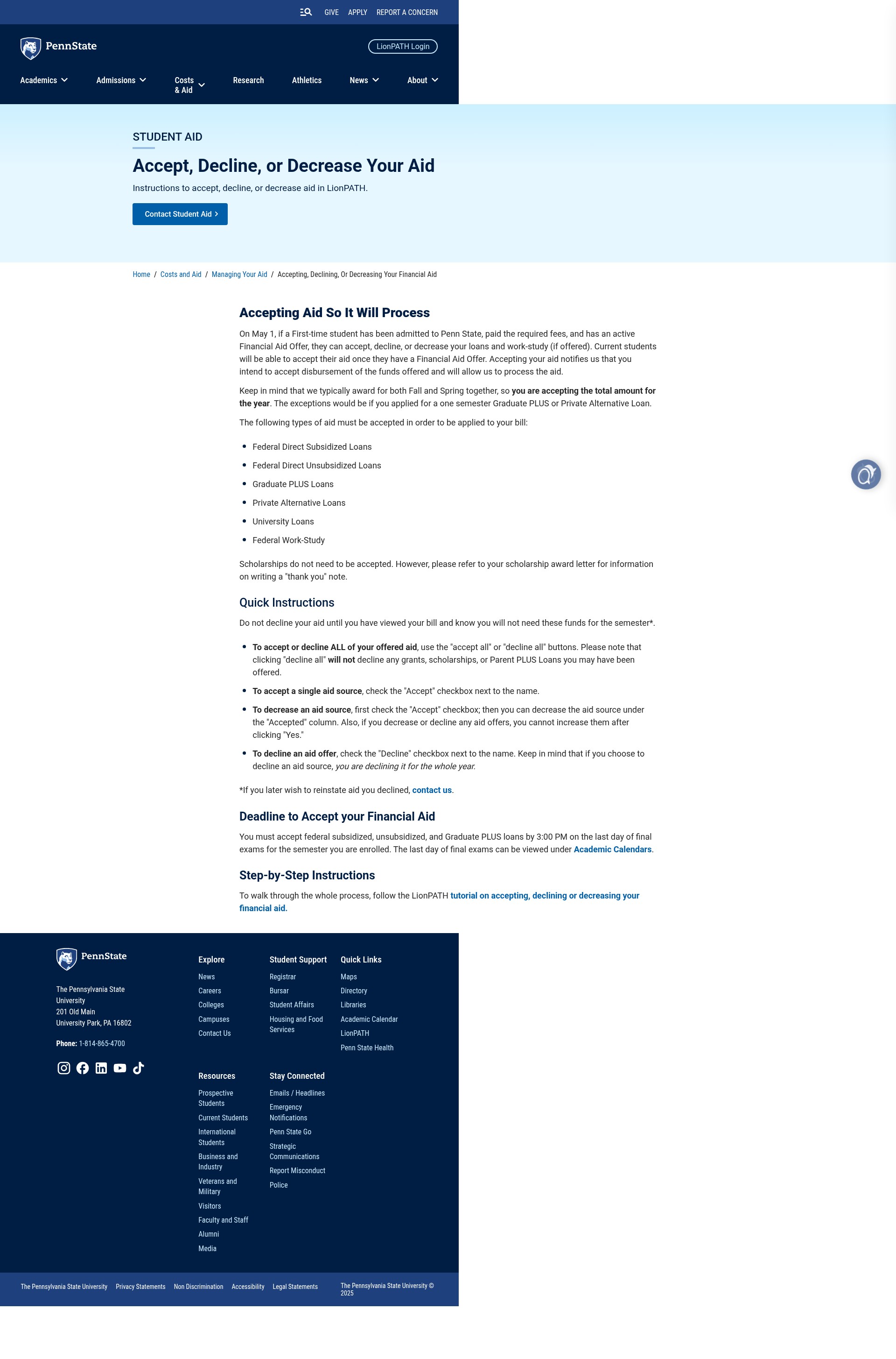 Landing Page