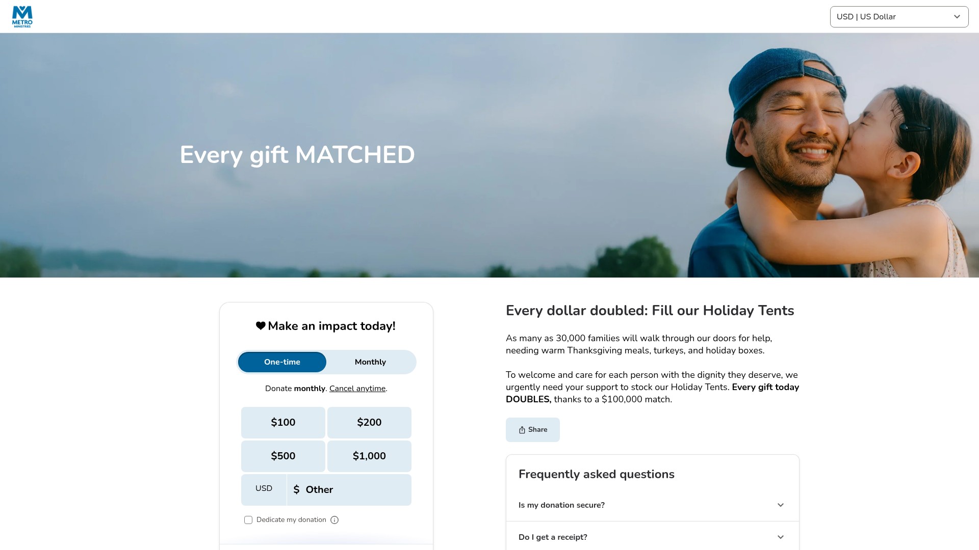 Landing Page