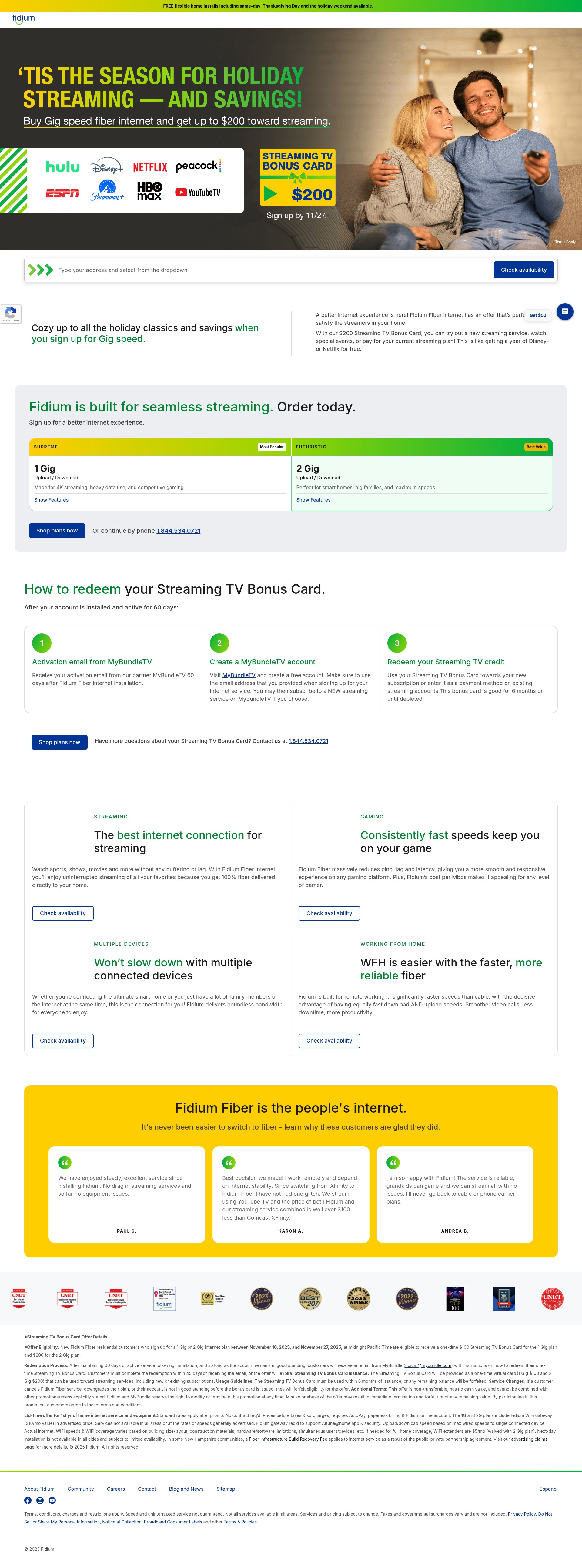 Landing Page