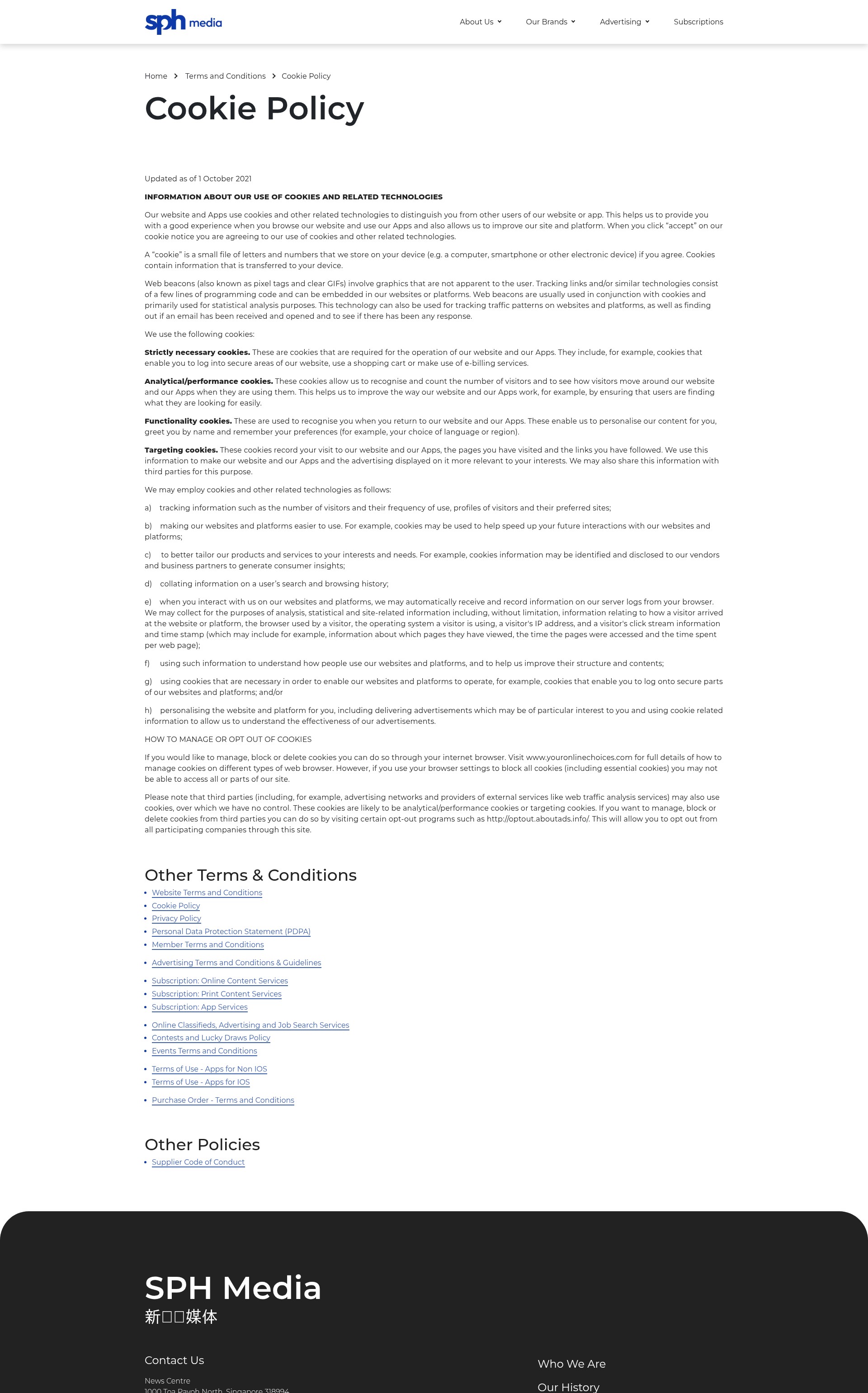 Landing Page