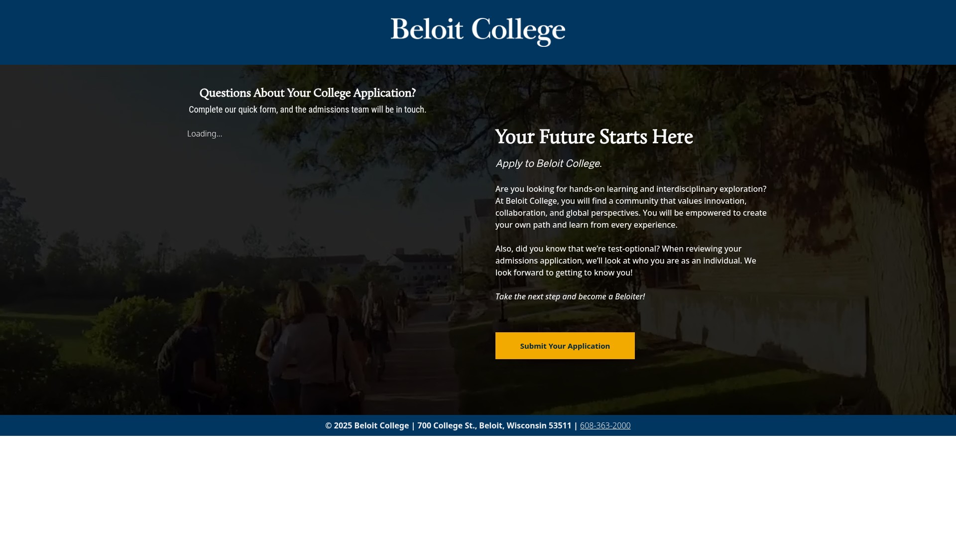 Landing Page