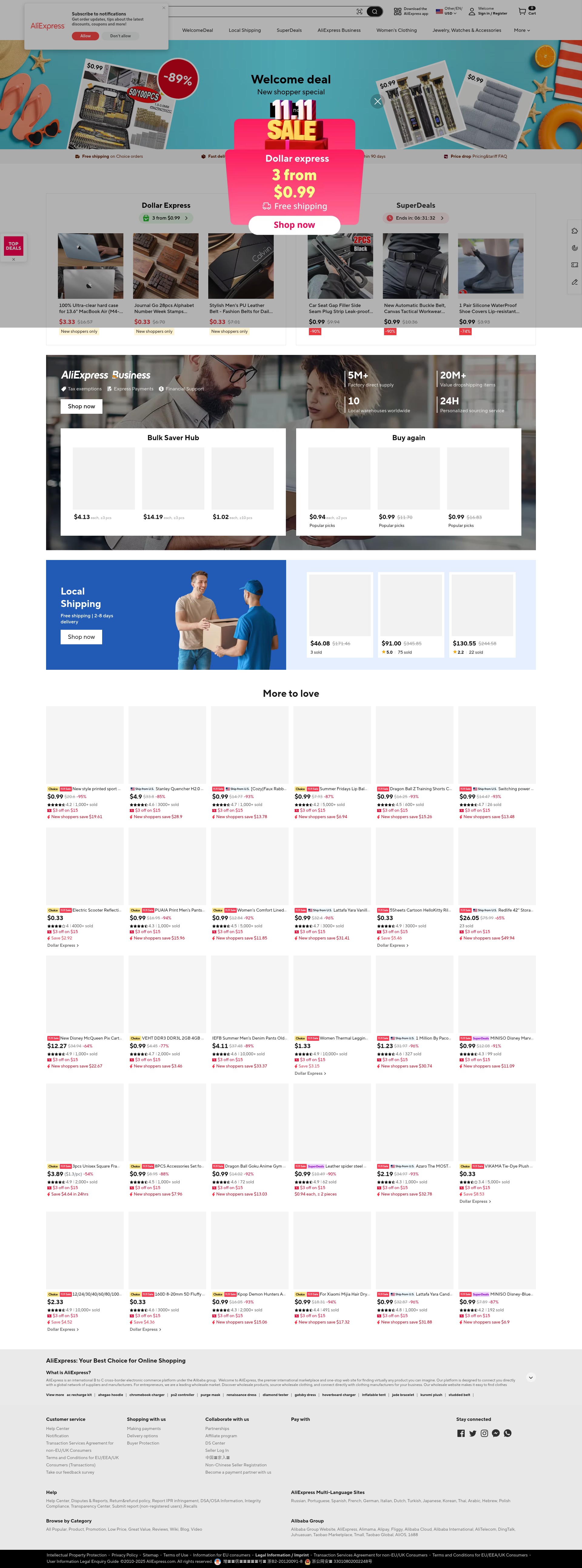 Landing Page