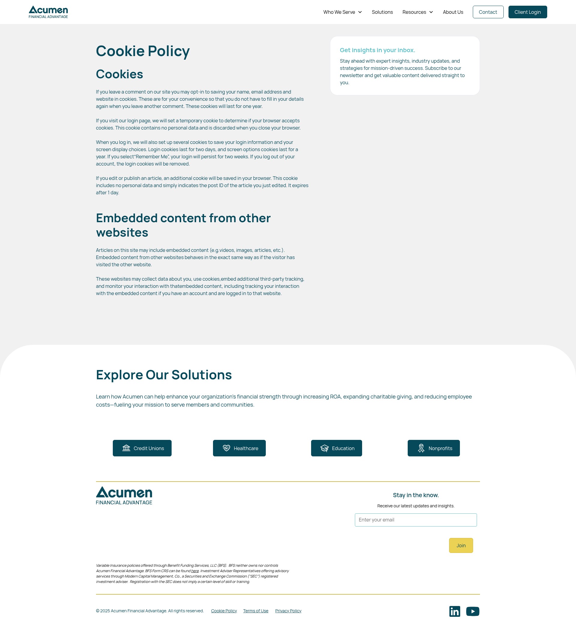 Landing Page