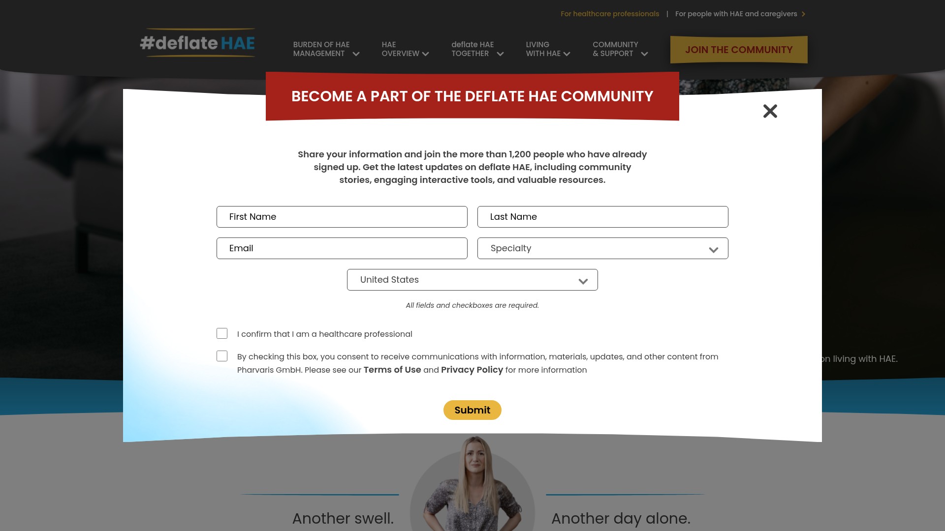 Landing Page