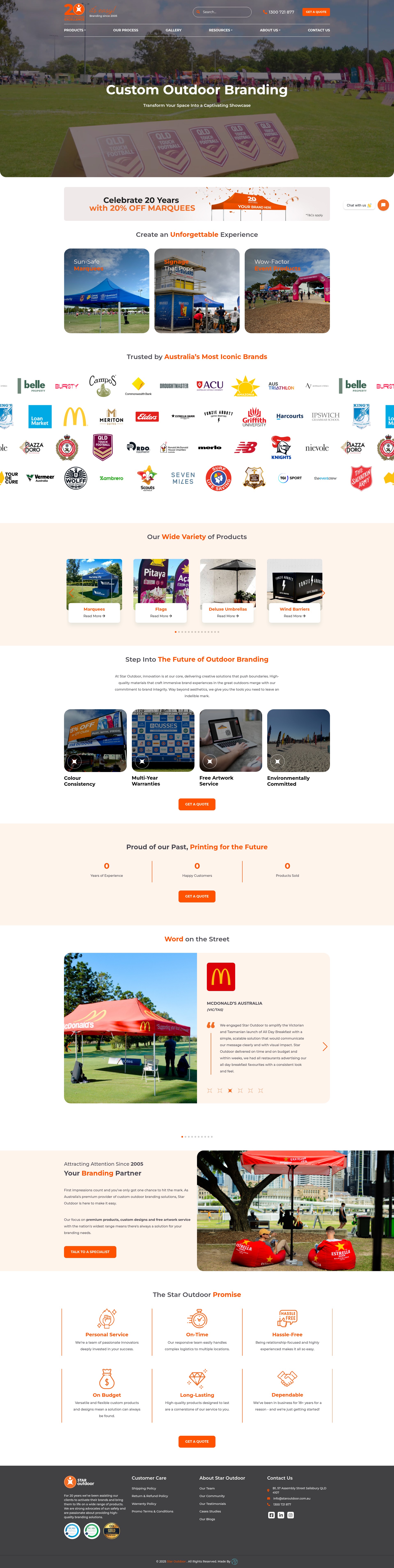 Landing Page