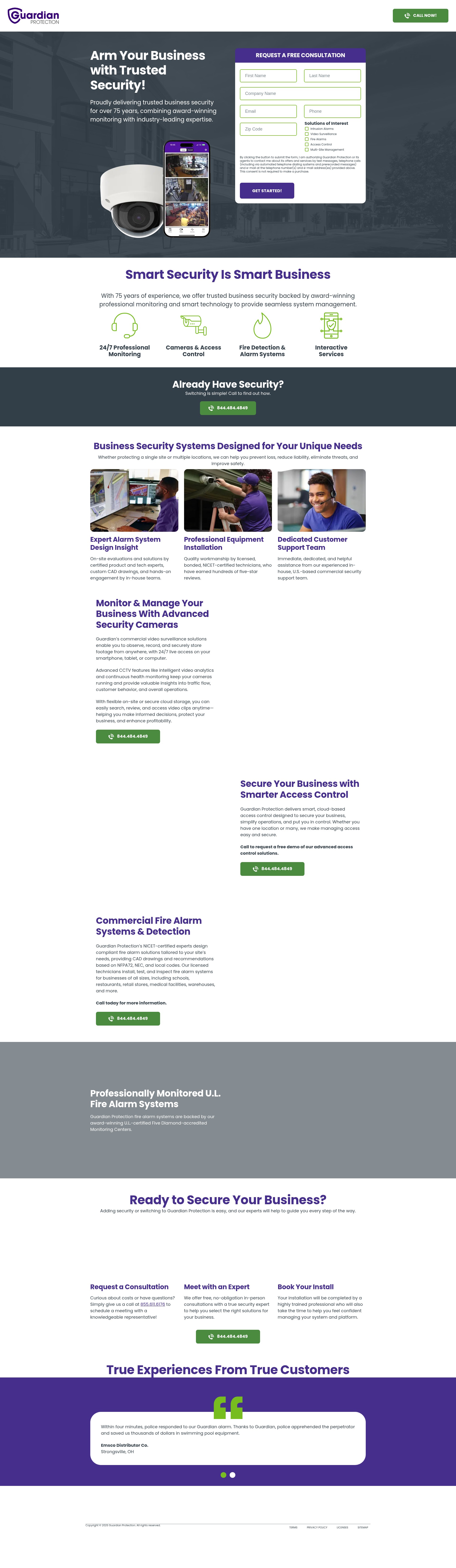 Landing Page