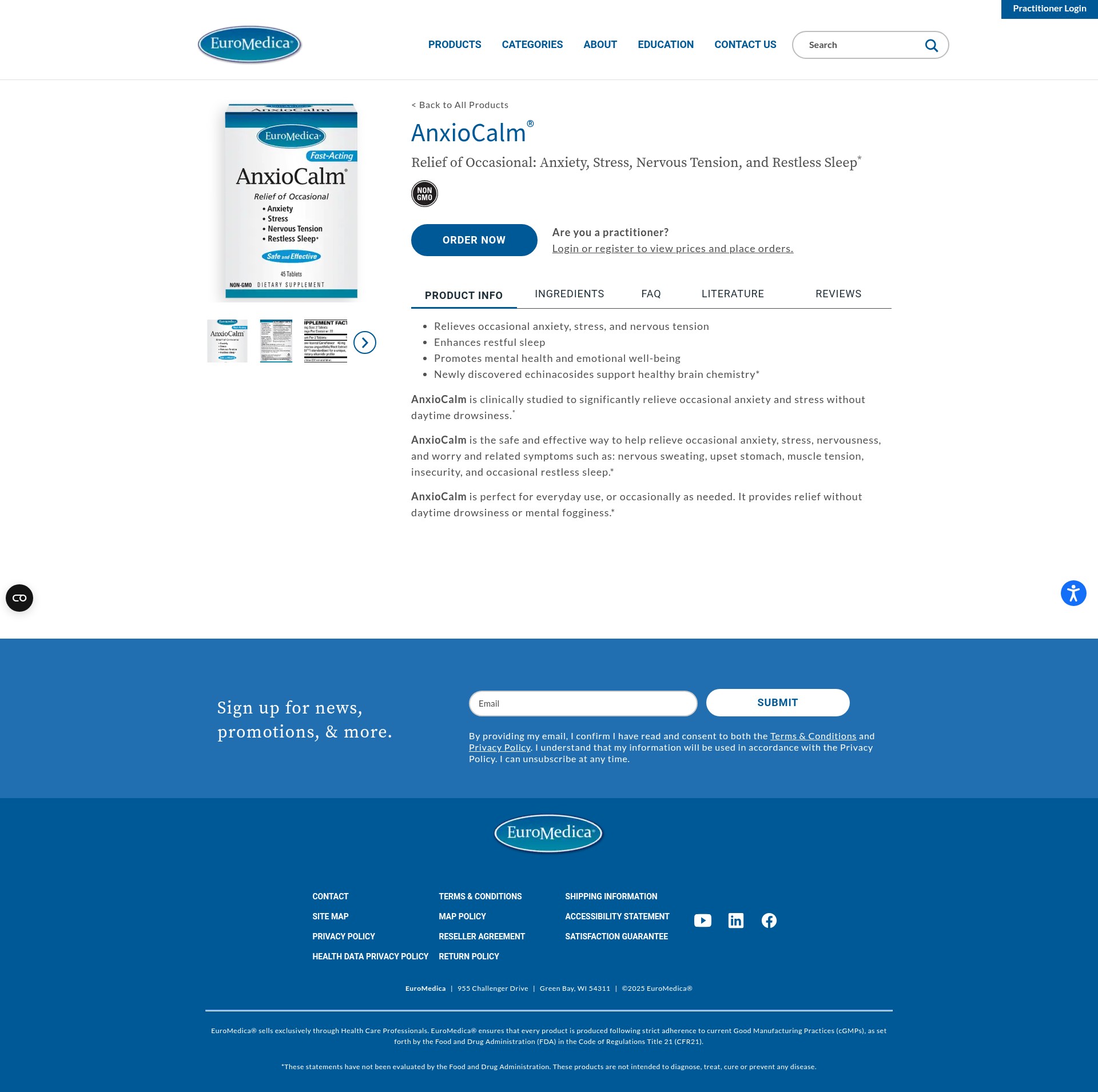 Landing Page