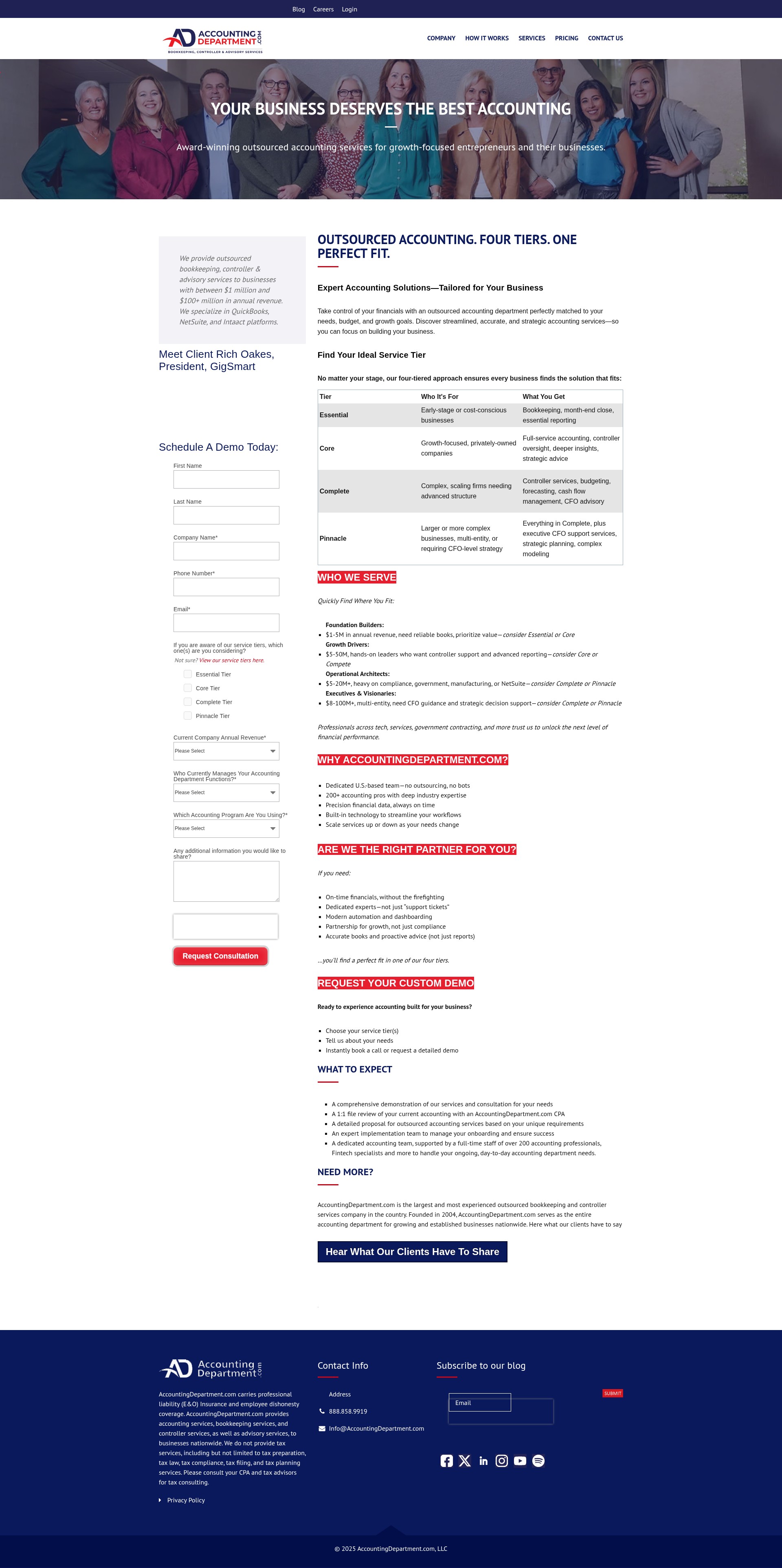 Landing Page