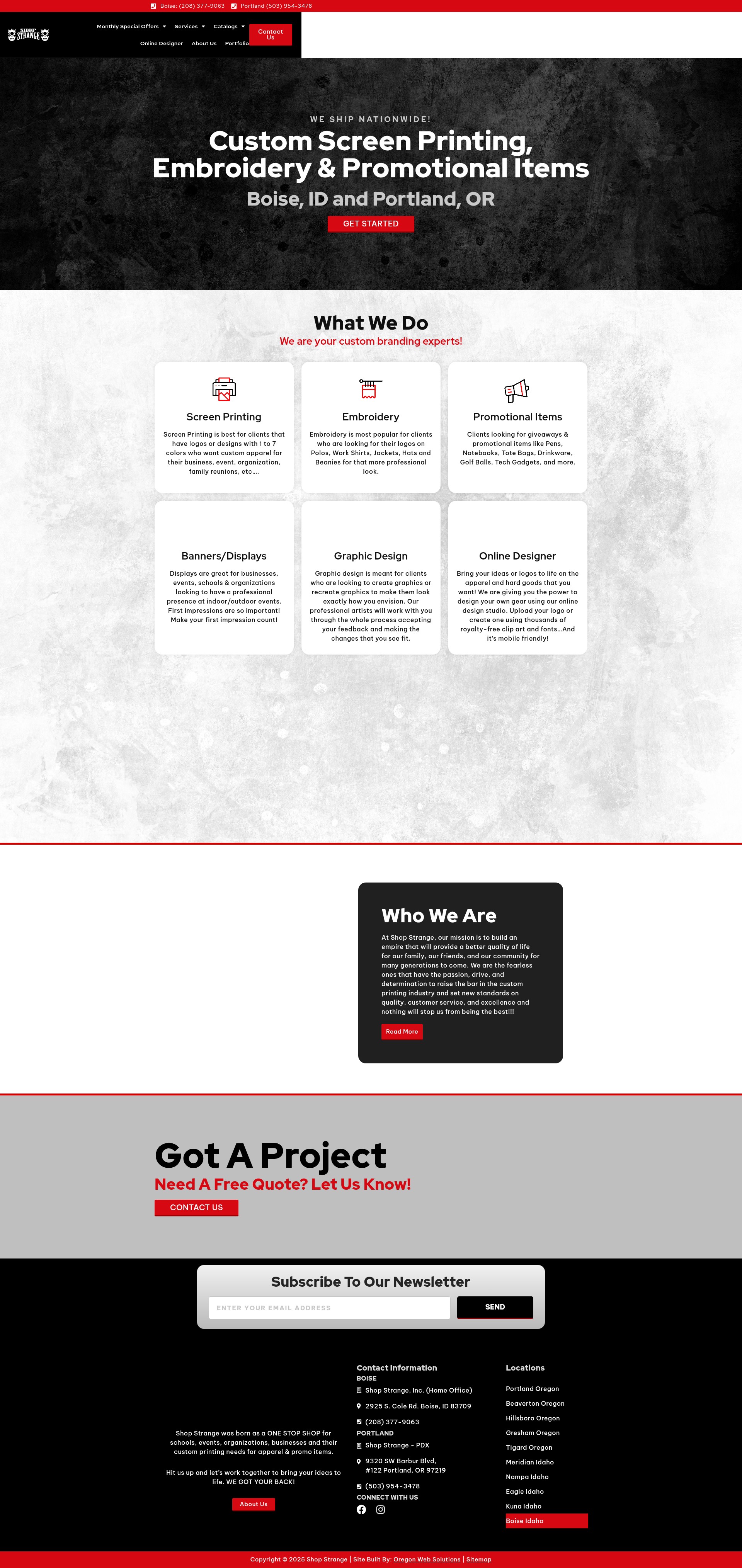 Landing Page