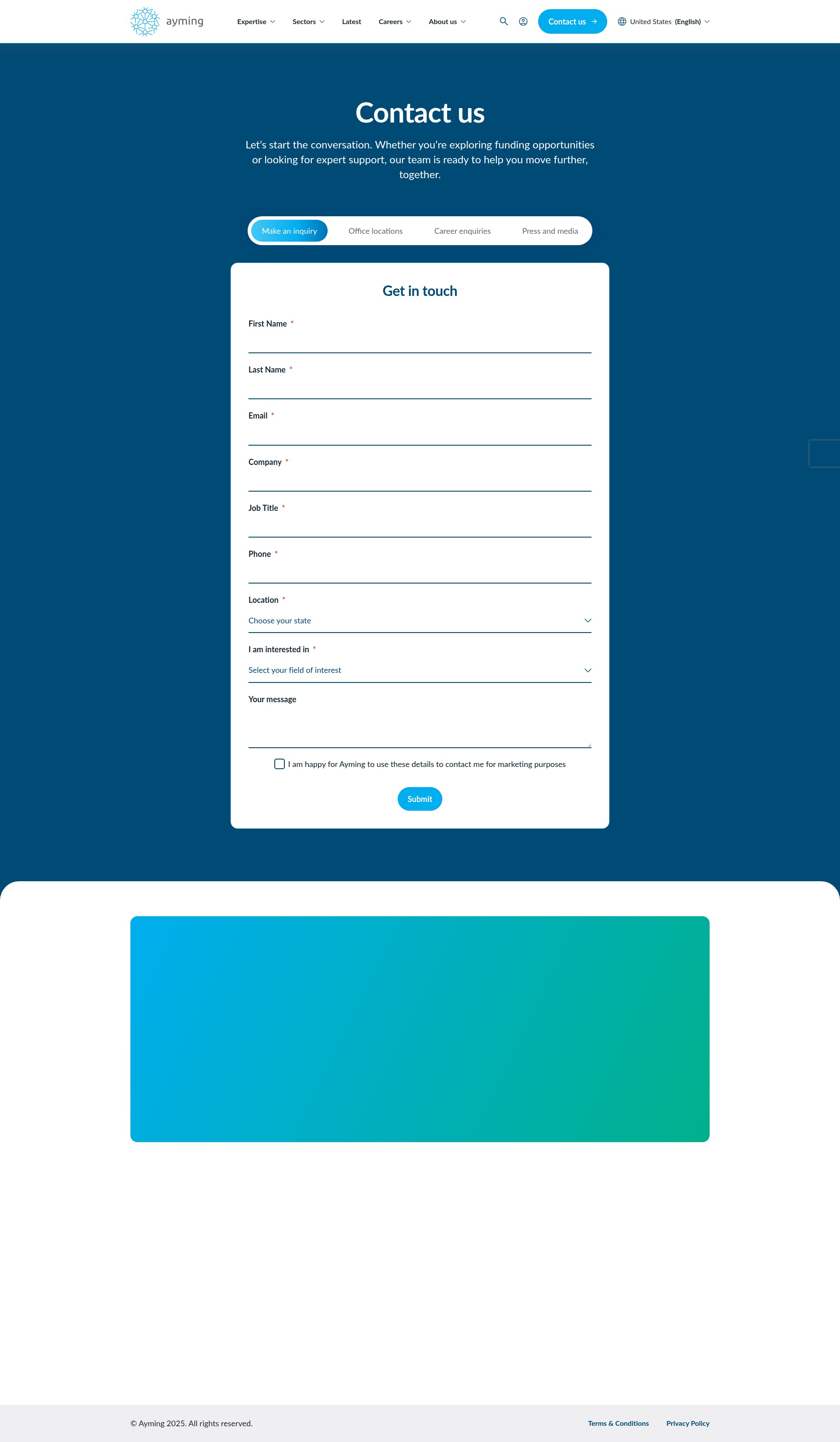 Landing Page
