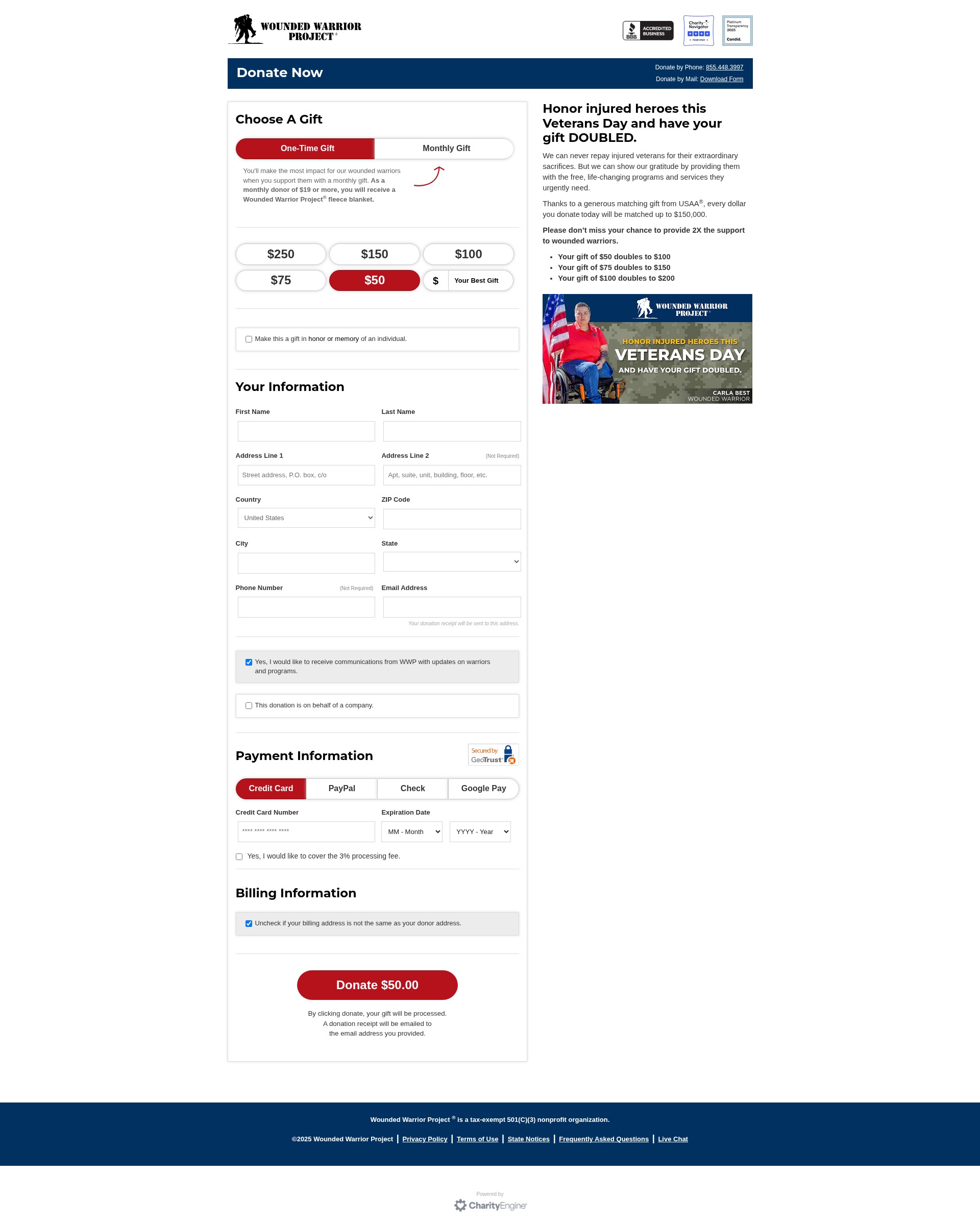 Landing Page