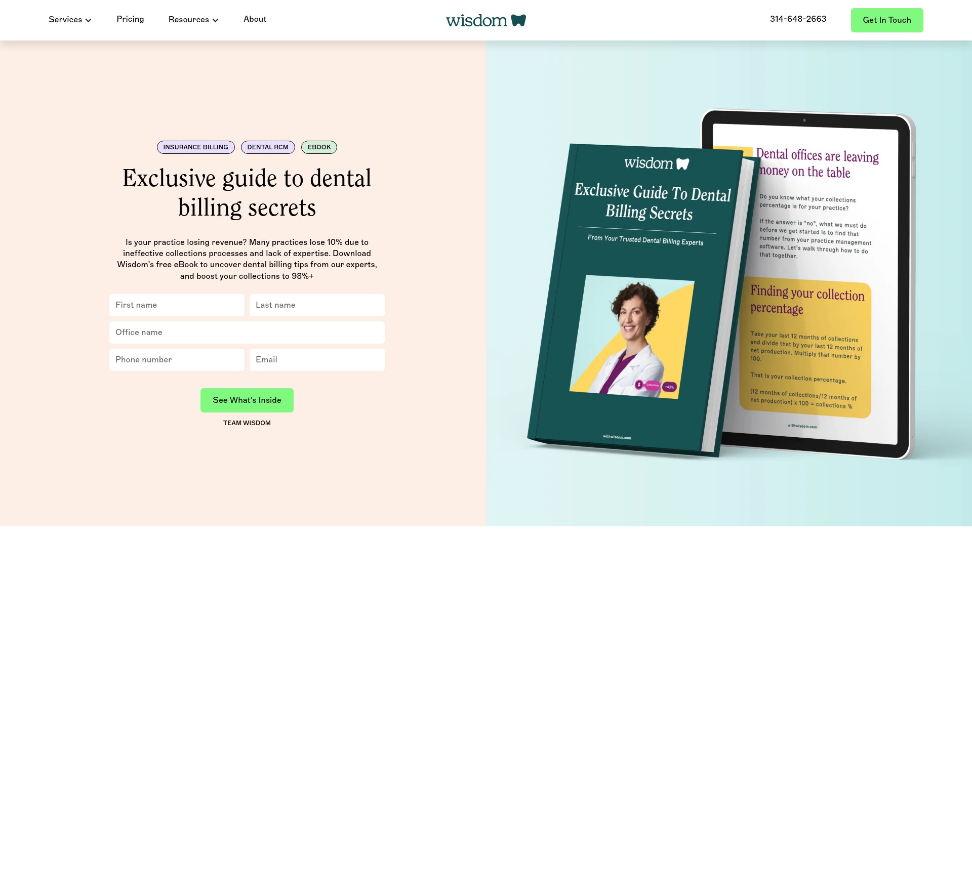 Landing Page