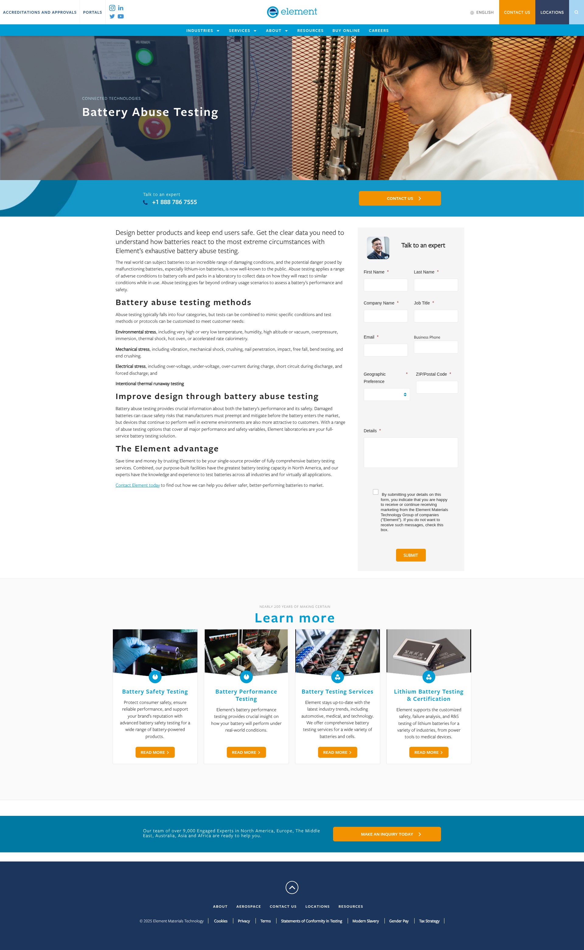 Landing Page