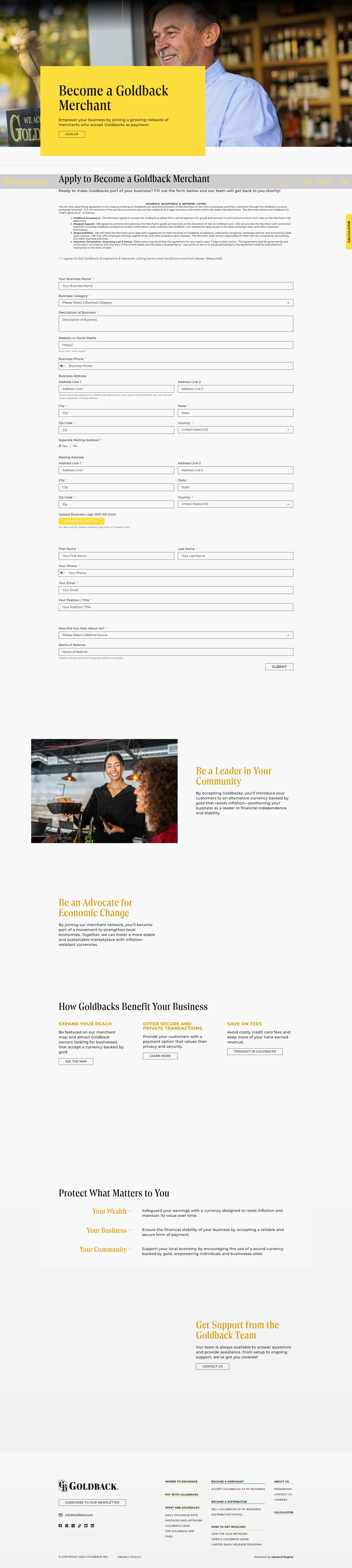 Landing Page