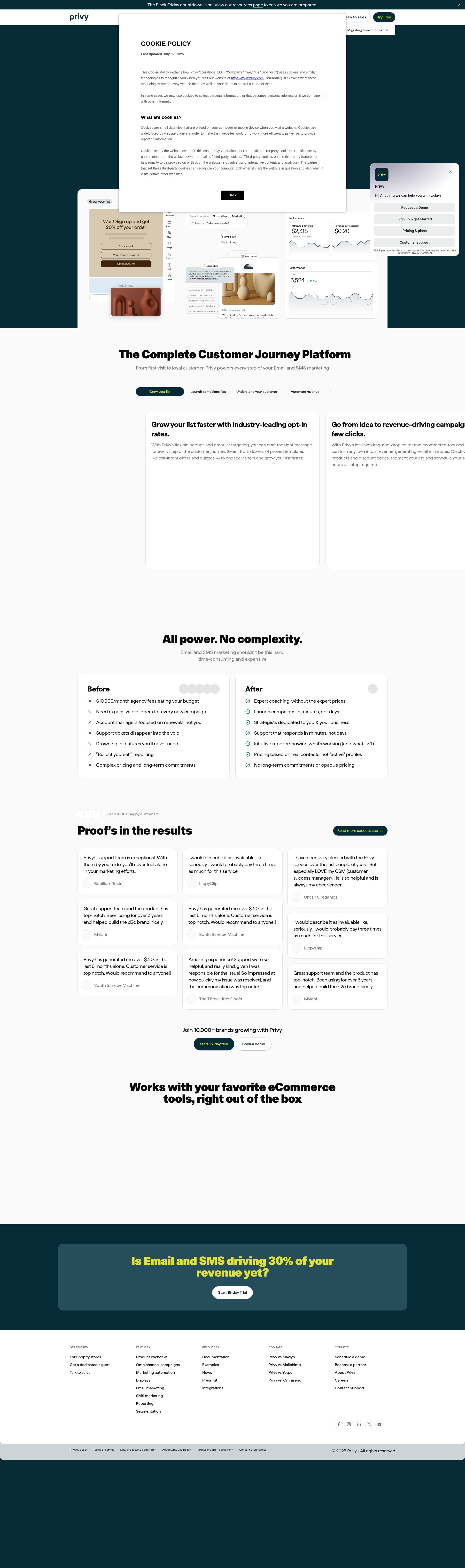 Landing Page