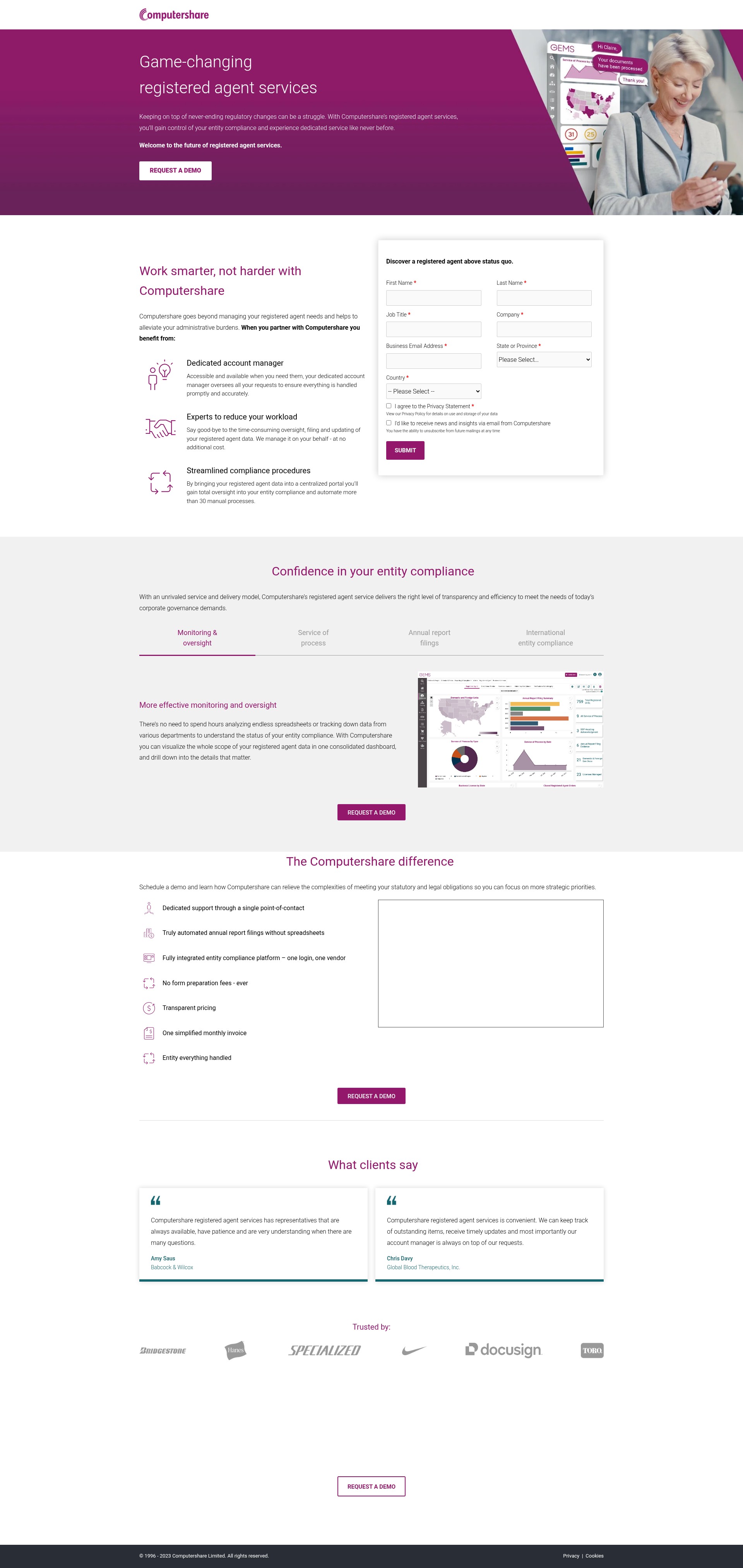 Landing Page