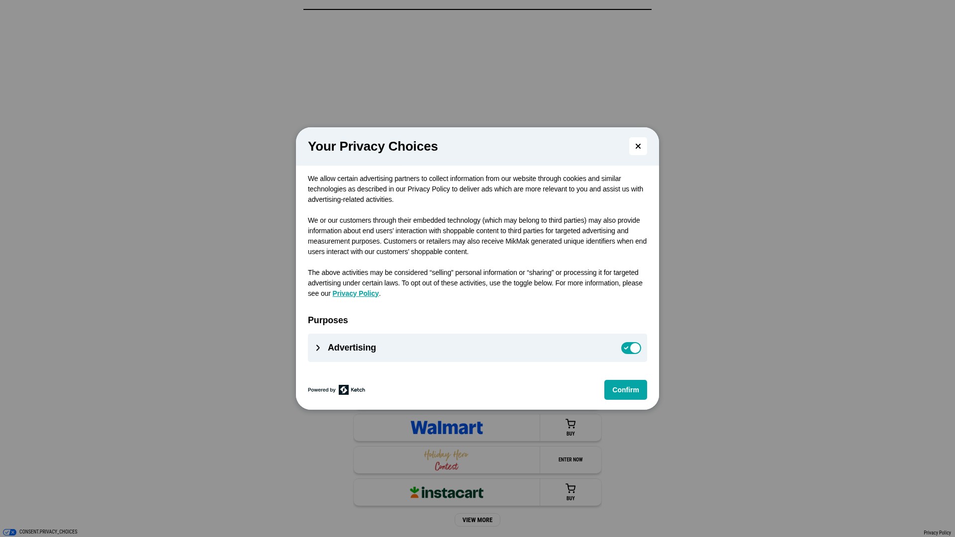 Landing Page